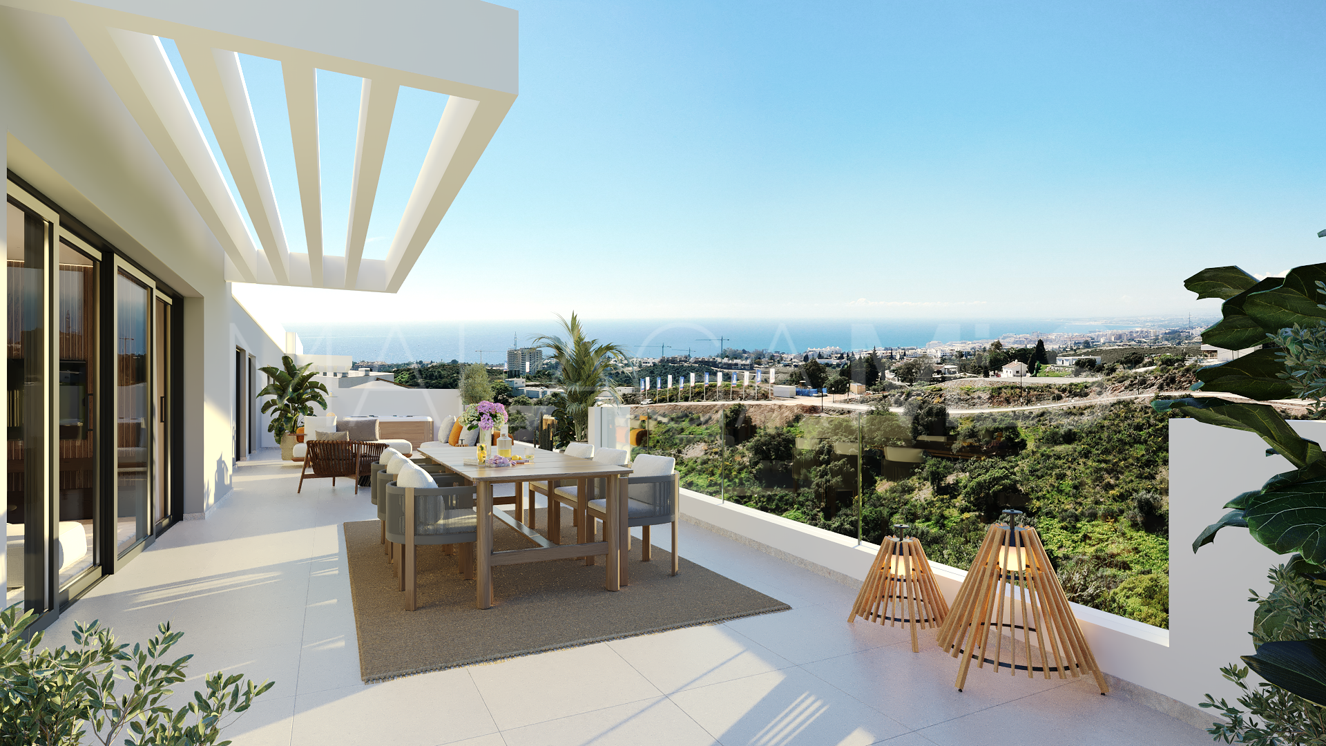 Atico a la venta with 3 bedrooms in Los Altos de los Monteros