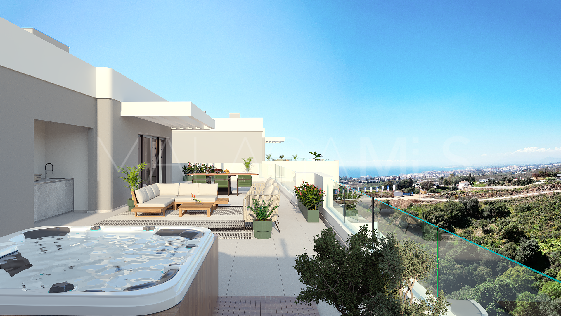 Takvåning for sale in Los Altos de los Monteros