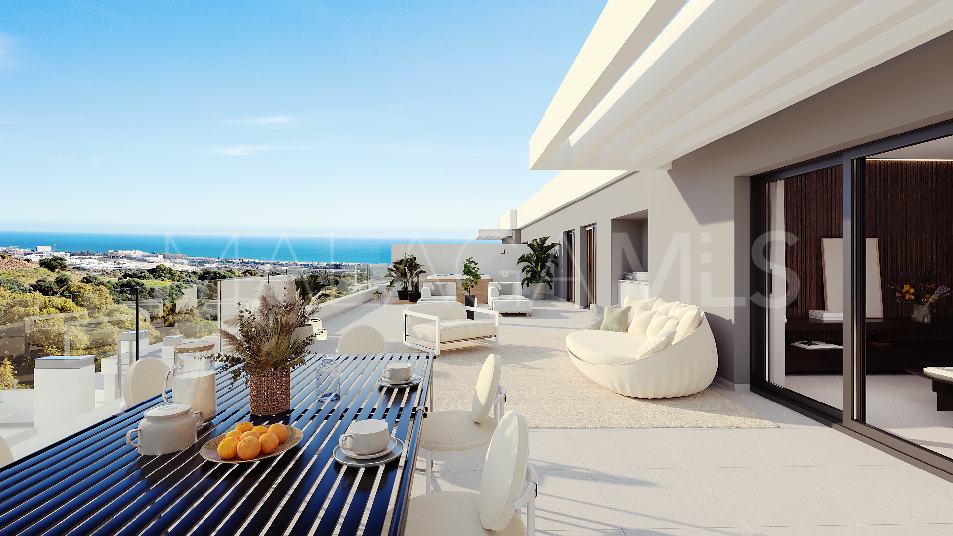 Atico a la venta with 3 bedrooms in Los Altos de los Monteros