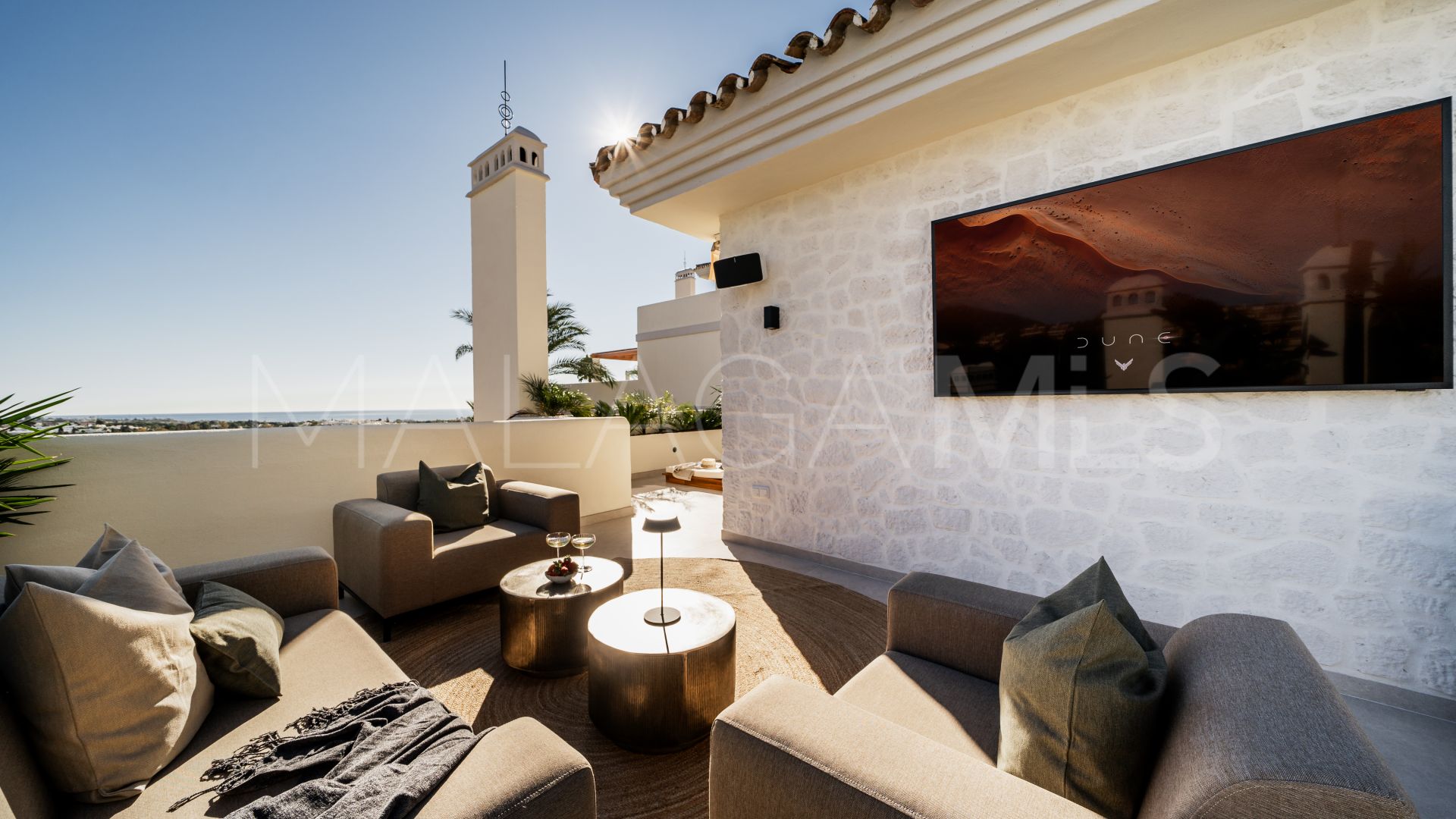 Duplex penthouse for sale in Nueva Andalucia