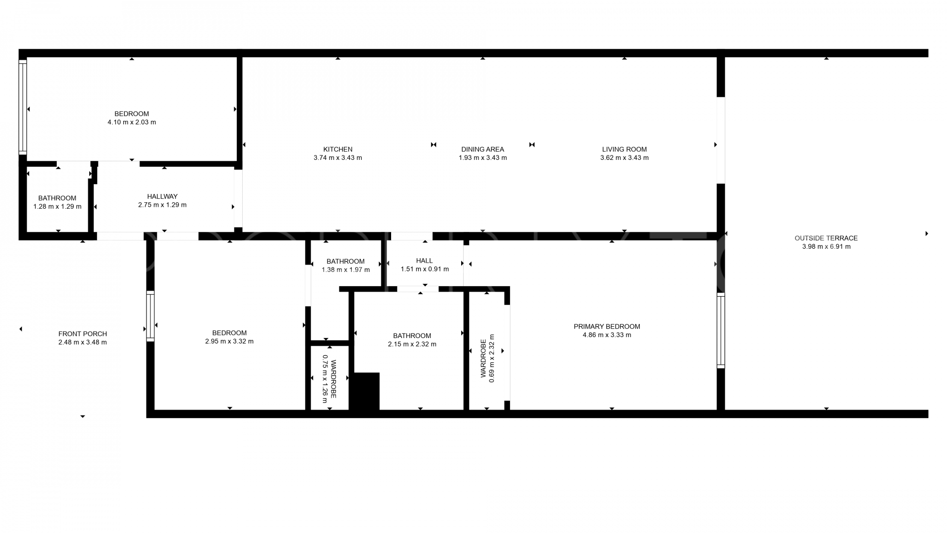 For sale Andalucia Garden Club ground floor apartment with 3 bedrooms