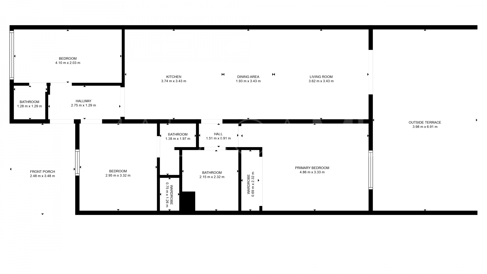 For sale Andalucia Garden Club ground floor apartment with 3 bedrooms