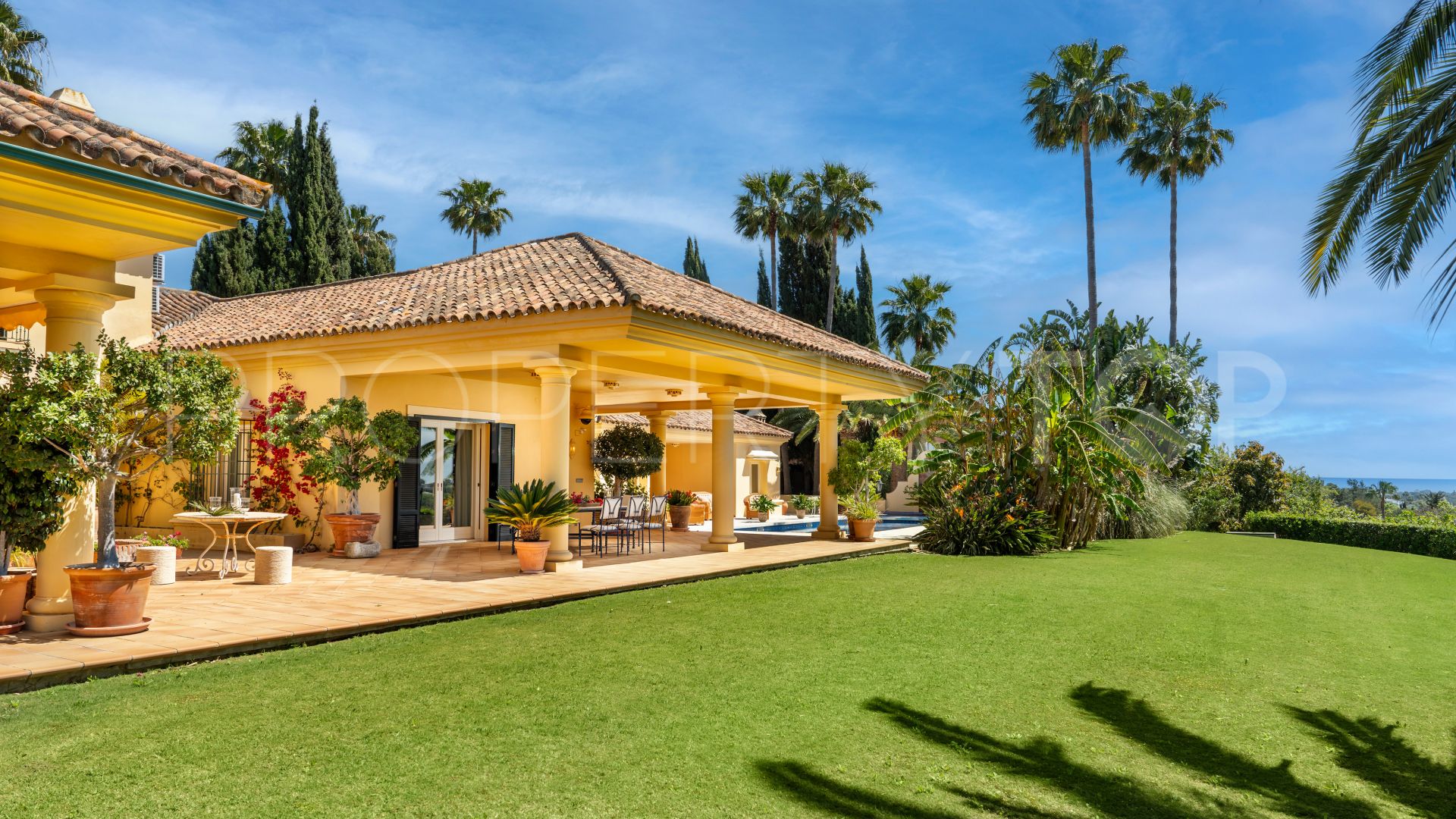 For sale Sotogrande Alto Central villa with 5 bedrooms