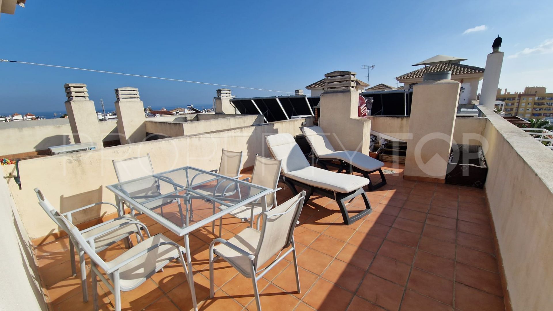 Estepona Town 2 bedrooms duplex penthouse for sale