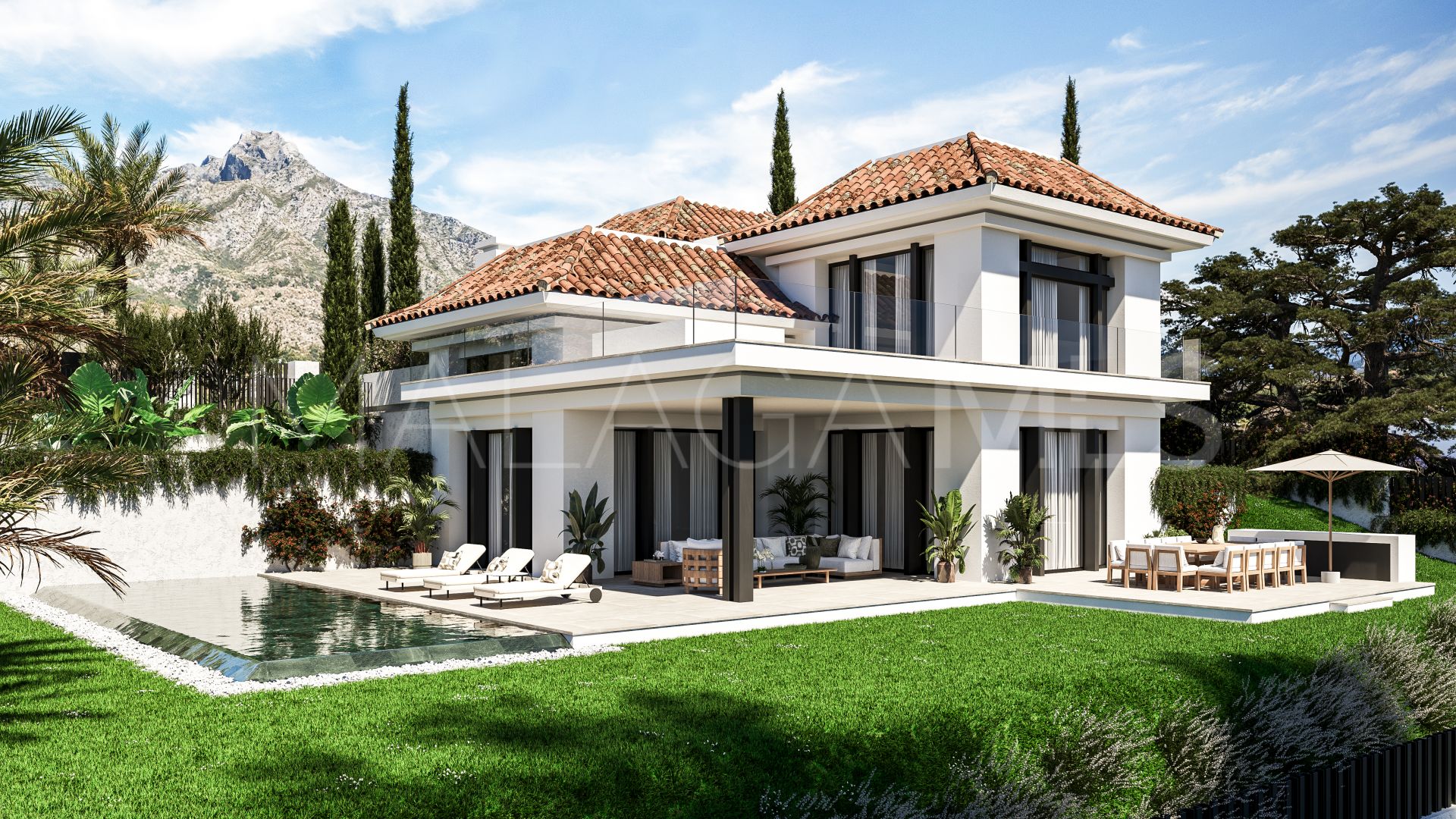 Villa de 4 bedrooms a la venta in Lomas del Rey