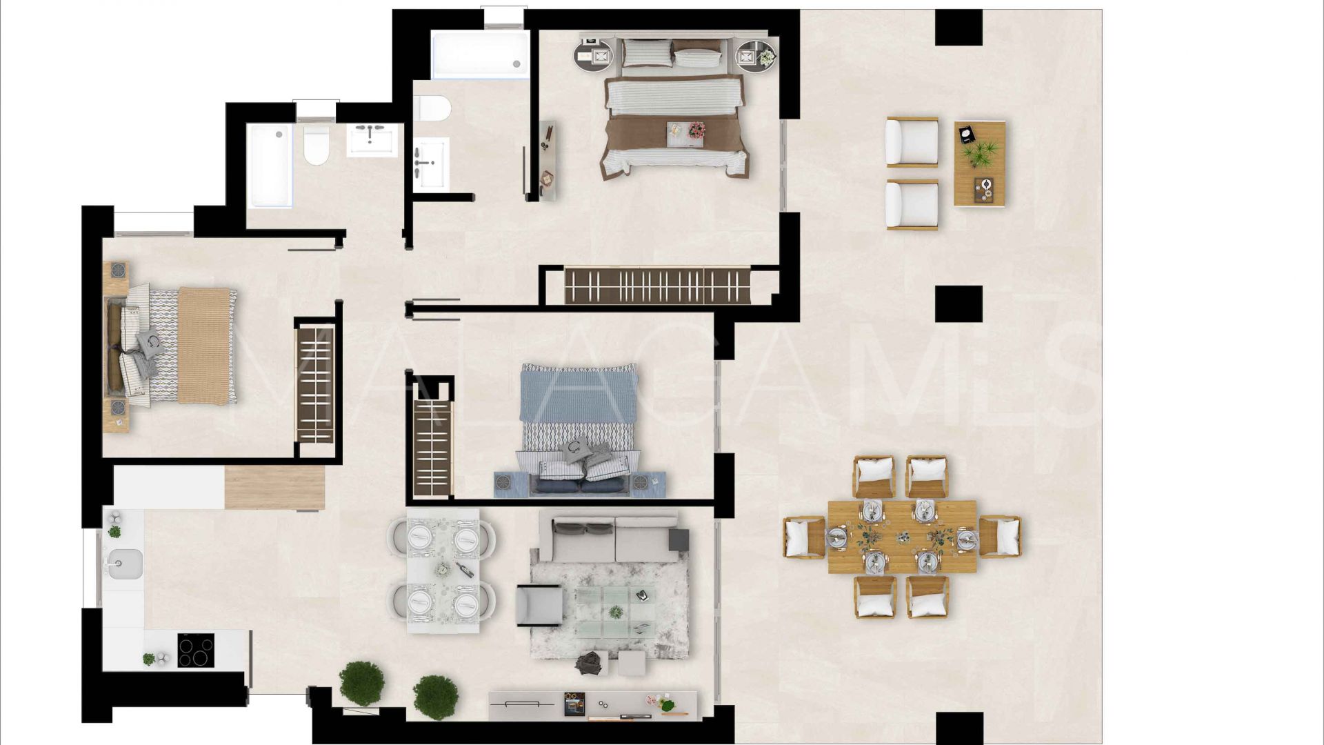Apartamento for sale de 2 bedrooms in Estepona Golf