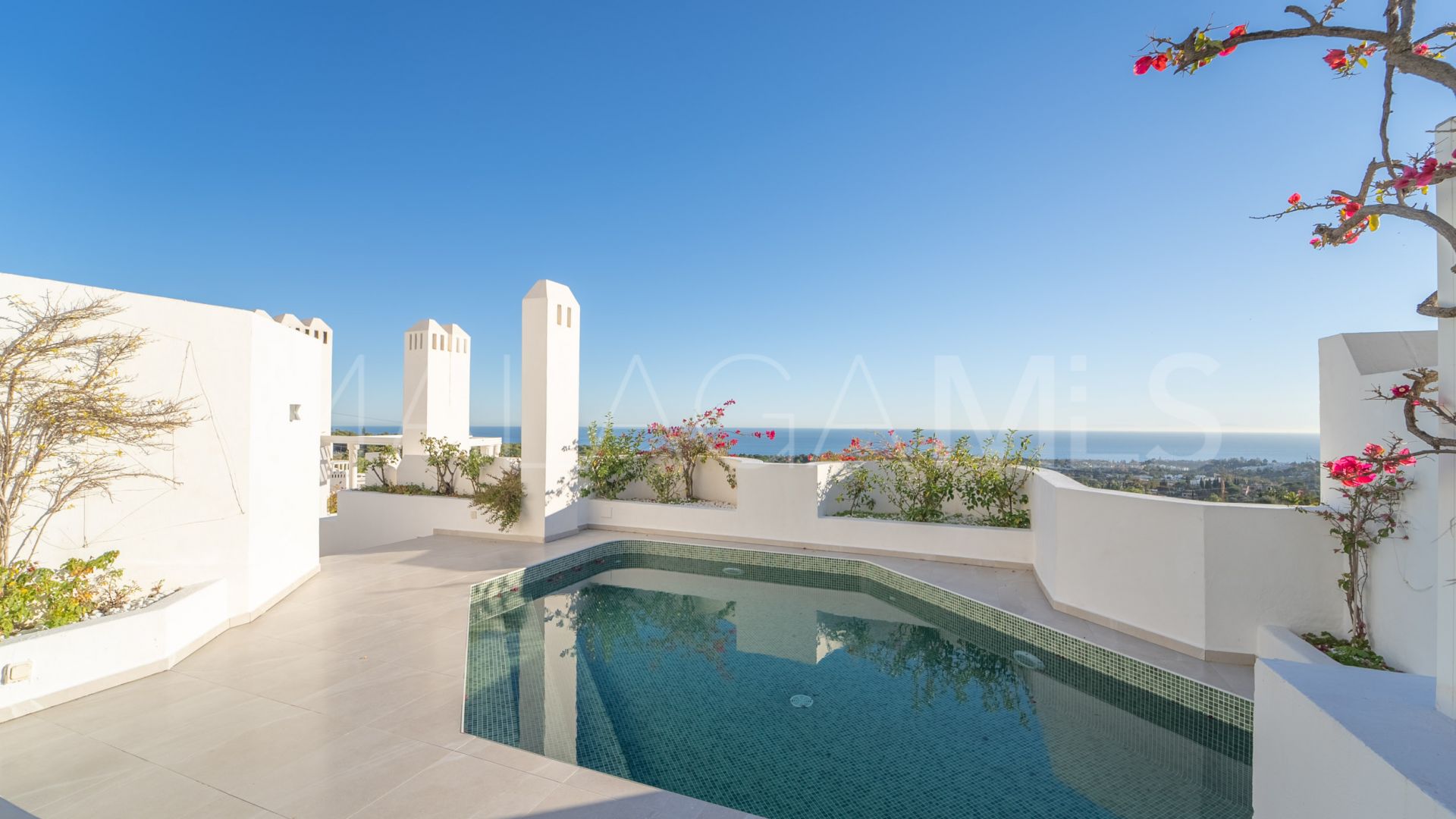 Marbella Golden Mile 3 bedrooms duplex penthouse for sale