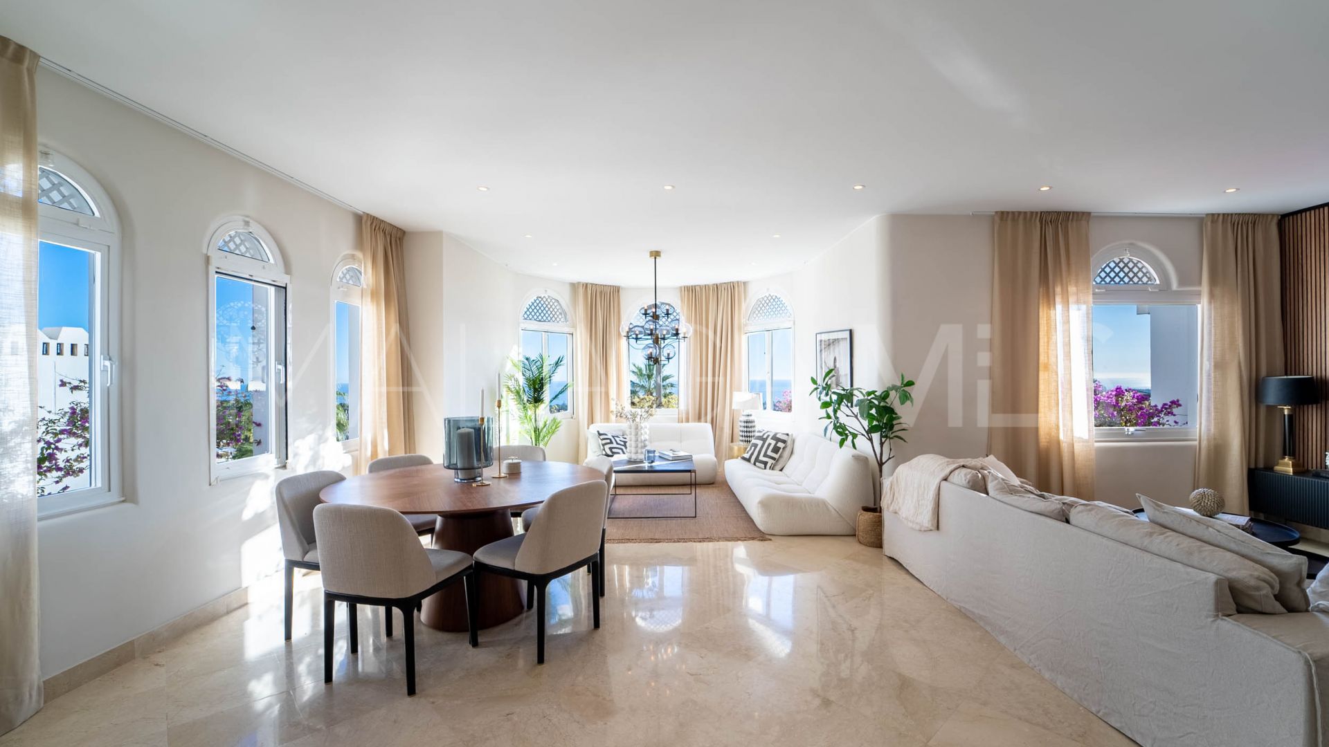 Marbella Golden Mile 3 bedrooms duplex penthouse for sale