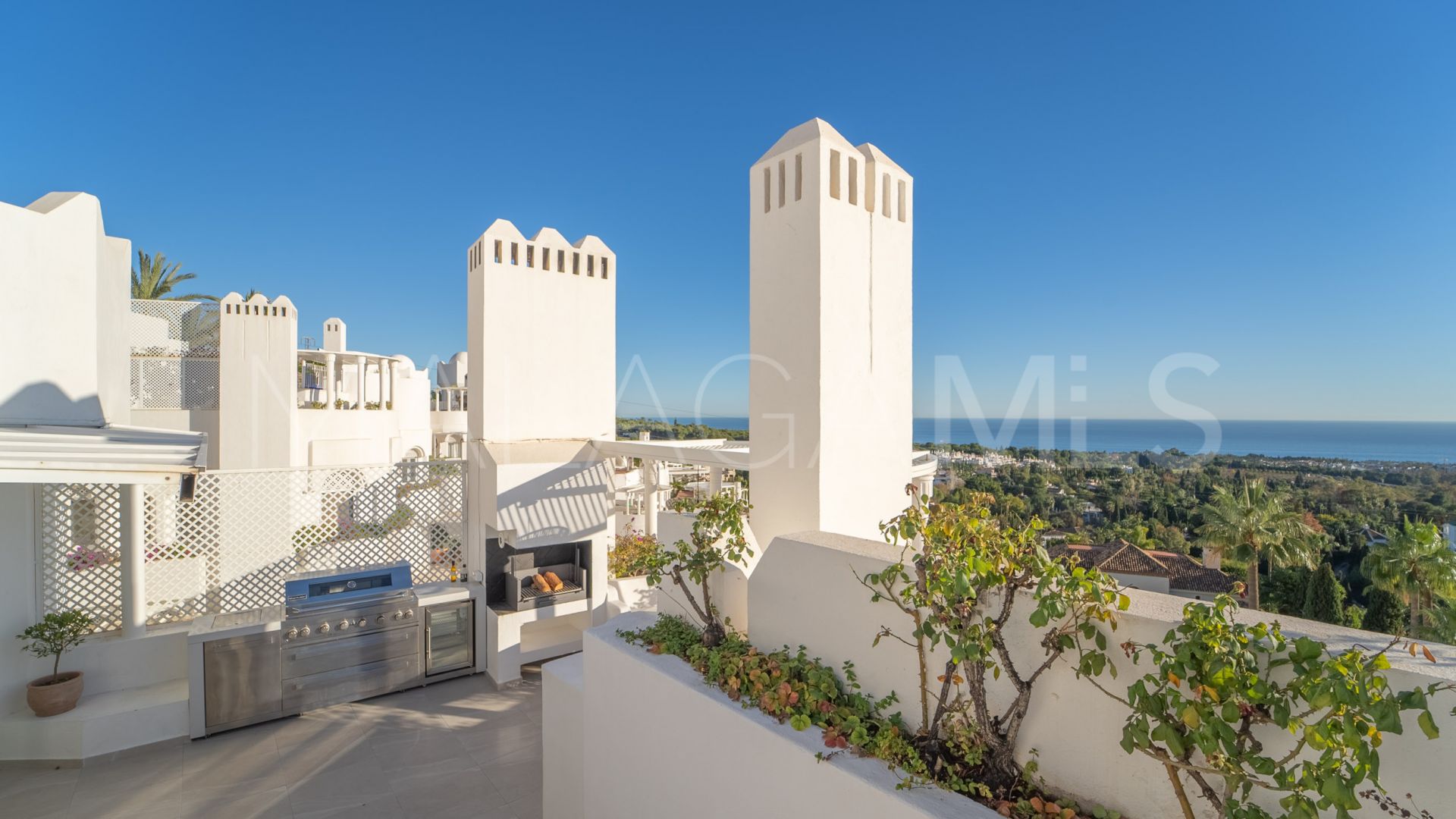 Tvåvånings takvåning for sale in Marbella Golden Mile