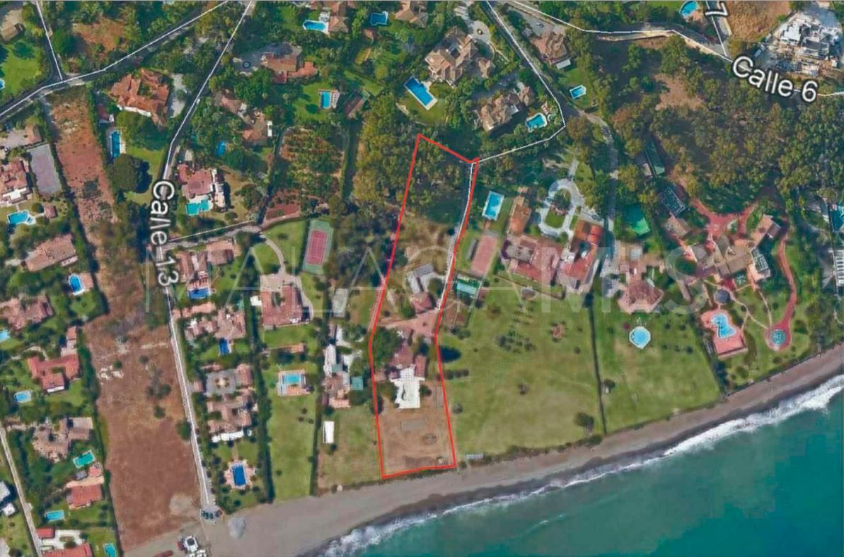 For sale plot in Guadalmina Baja