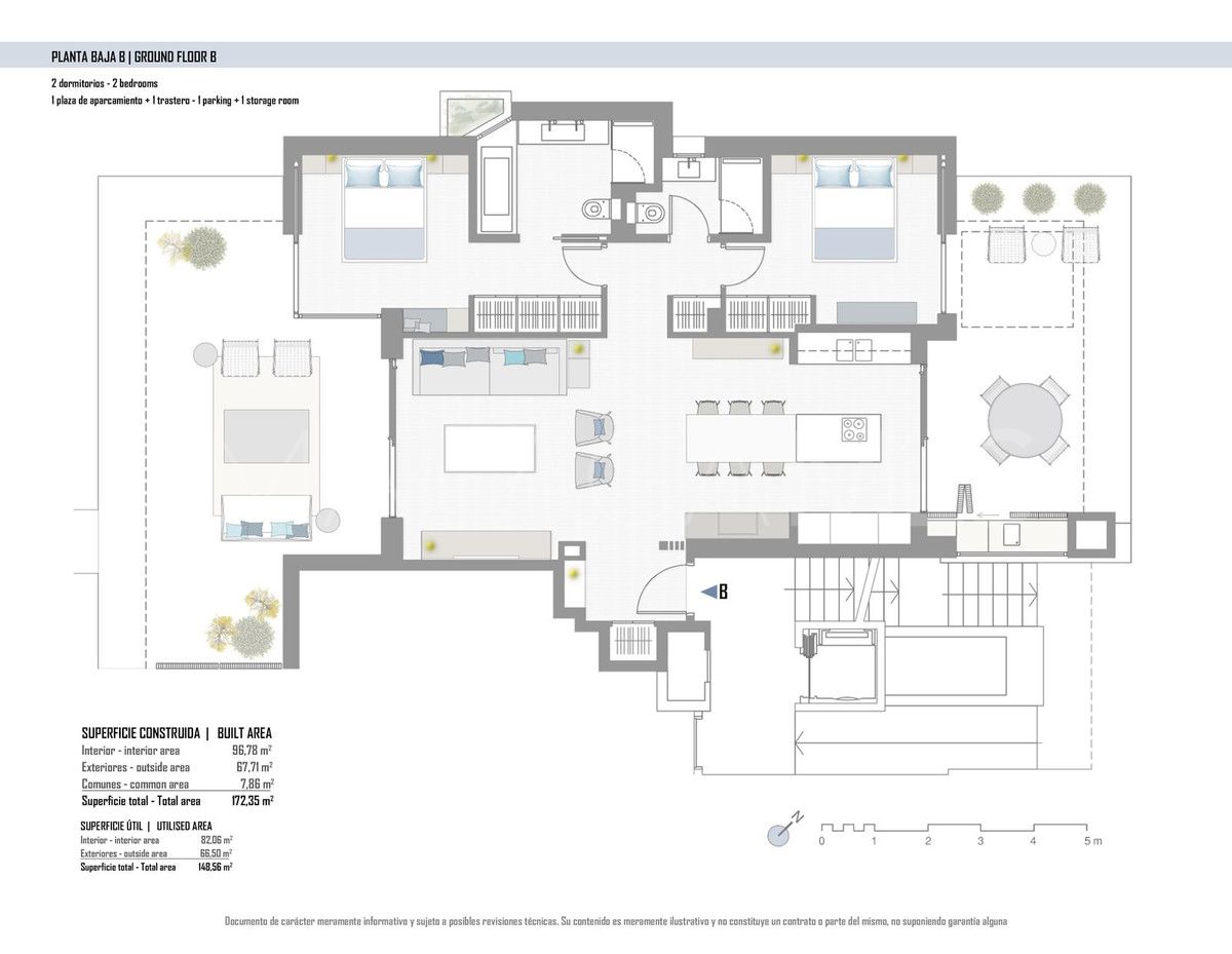 Appartement rez de chaussée for sale in Los Arqueros