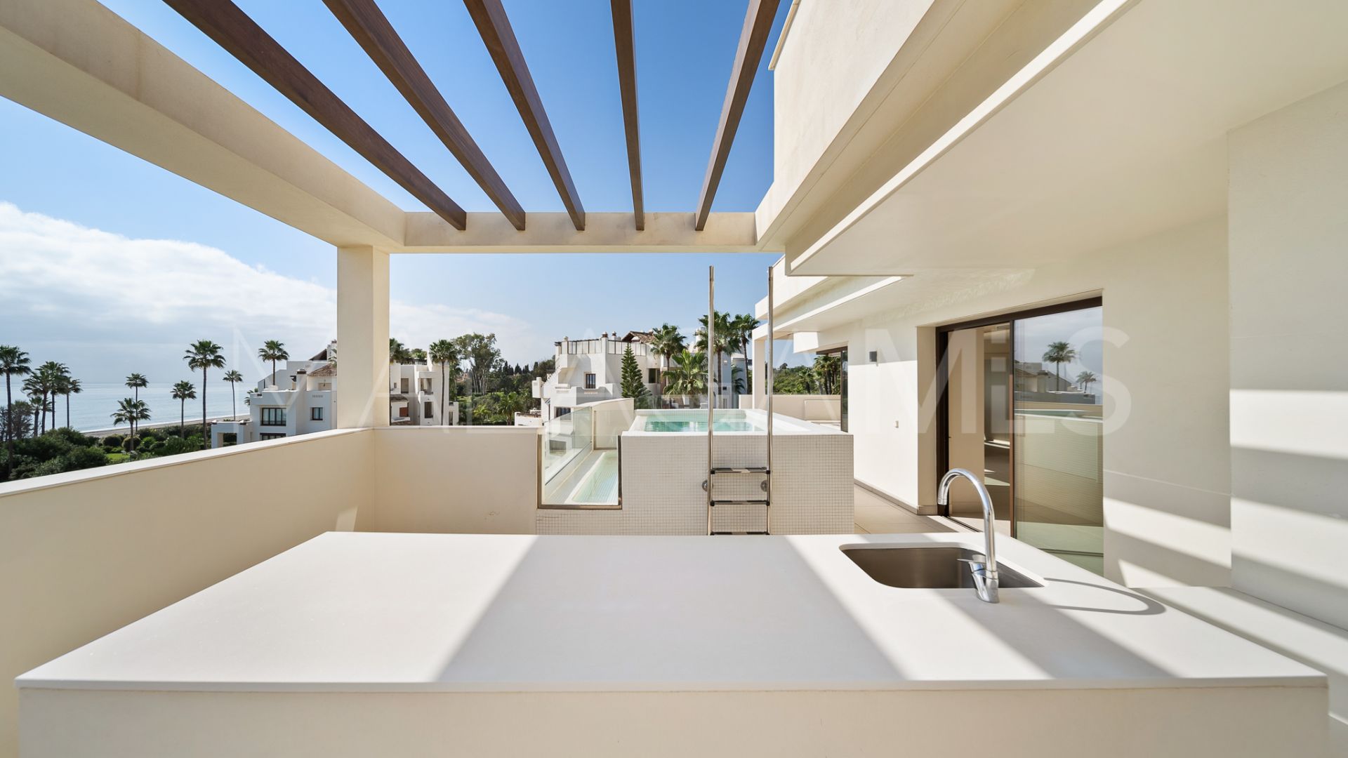 Duplex penthouse for sale in Estepona