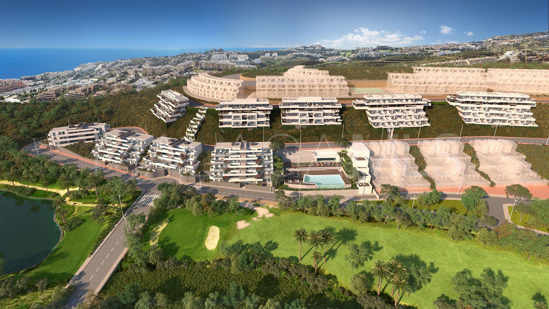 Apartamento a la venta in Mijas Costa with 3 bedrooms