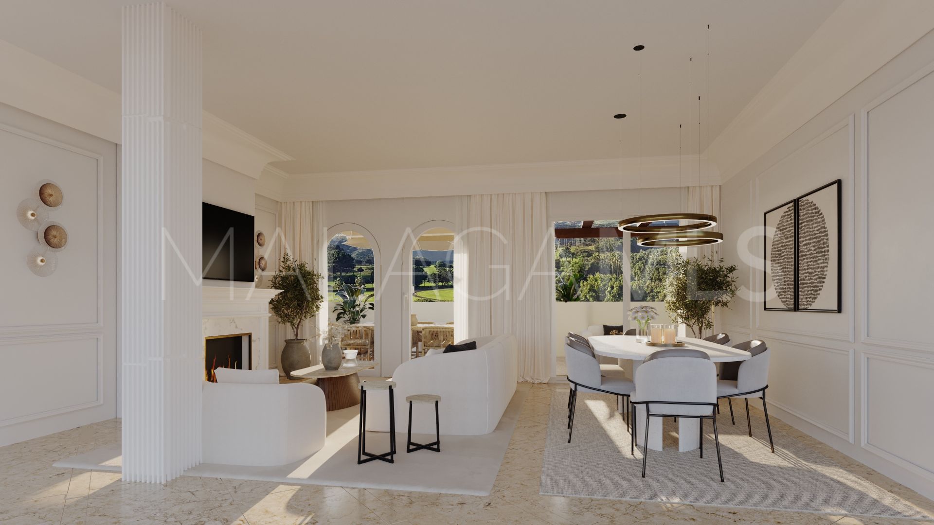 Zweistöckiges penthouse for sale in Nueva Andalucia