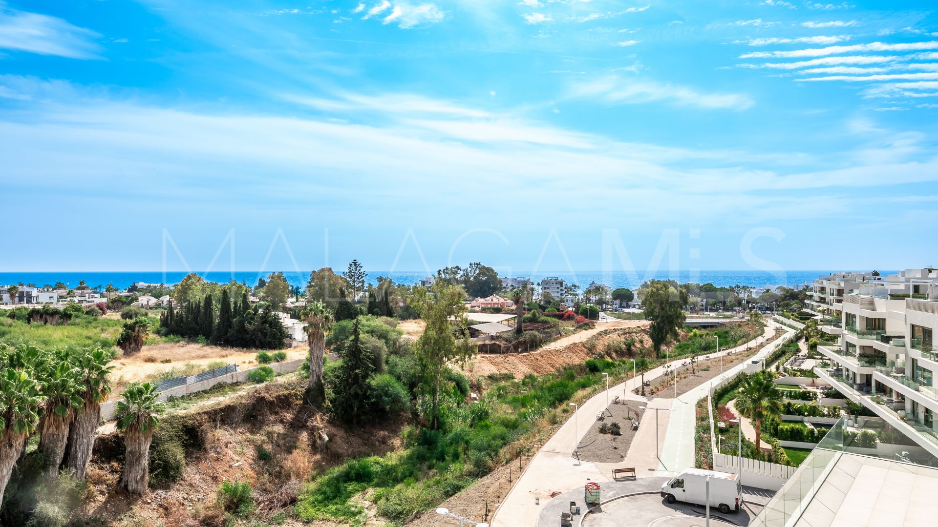 Zweistöckiges penthouse for sale in Marbella Goldene Meile