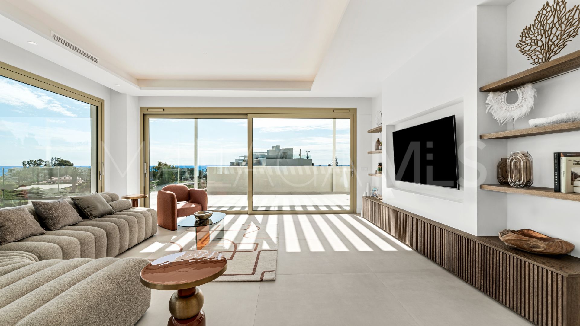 Zweistöckiges penthouse for sale in Marbella Goldene Meile