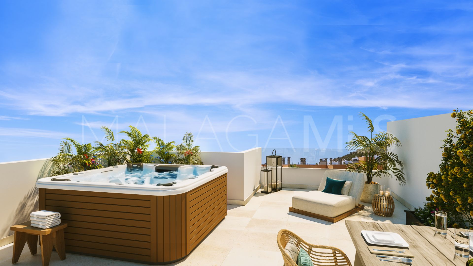 Buy town house in Estepona West with 3 bedrooms