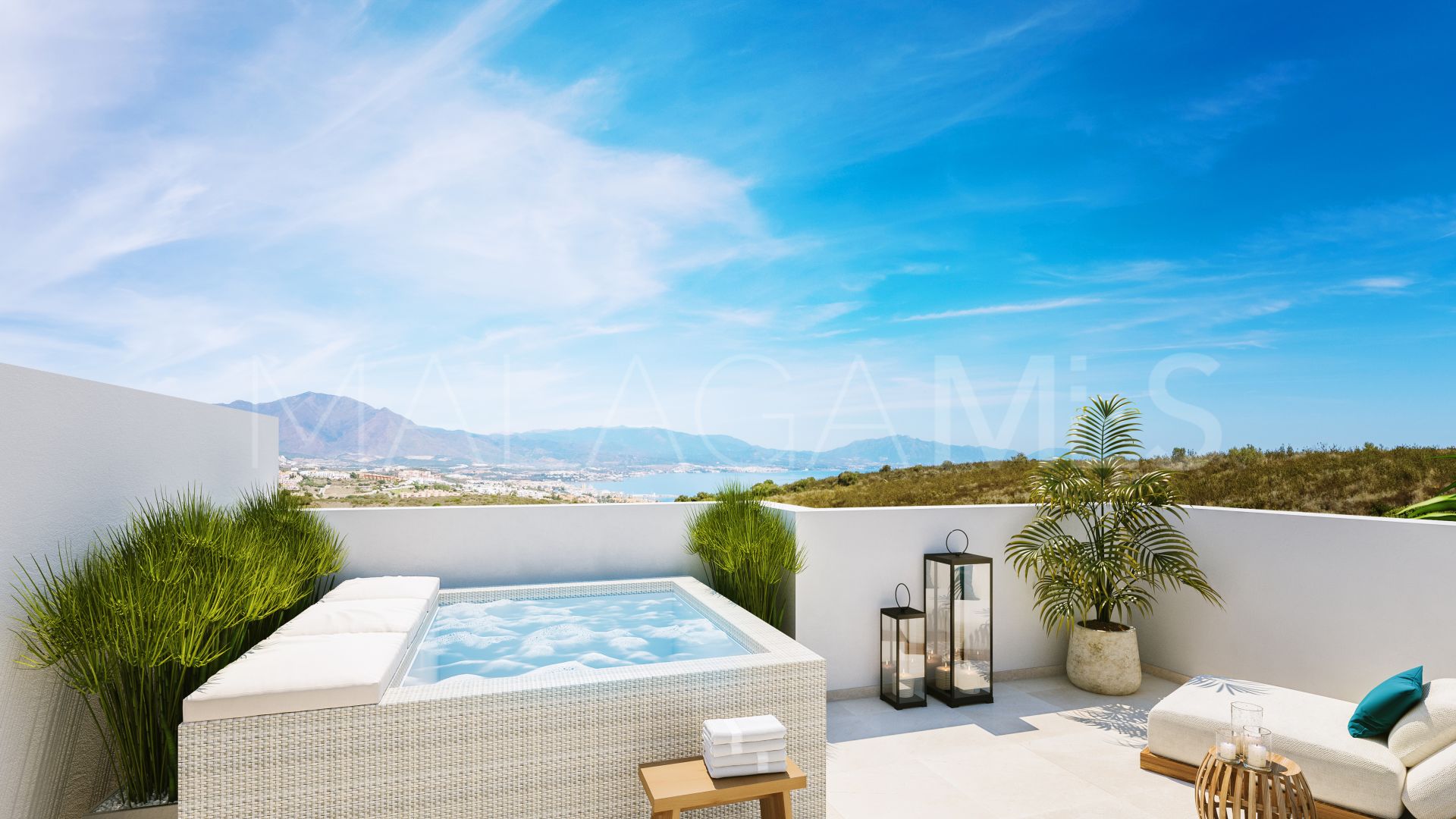 Buy town house in Estepona West with 3 bedrooms