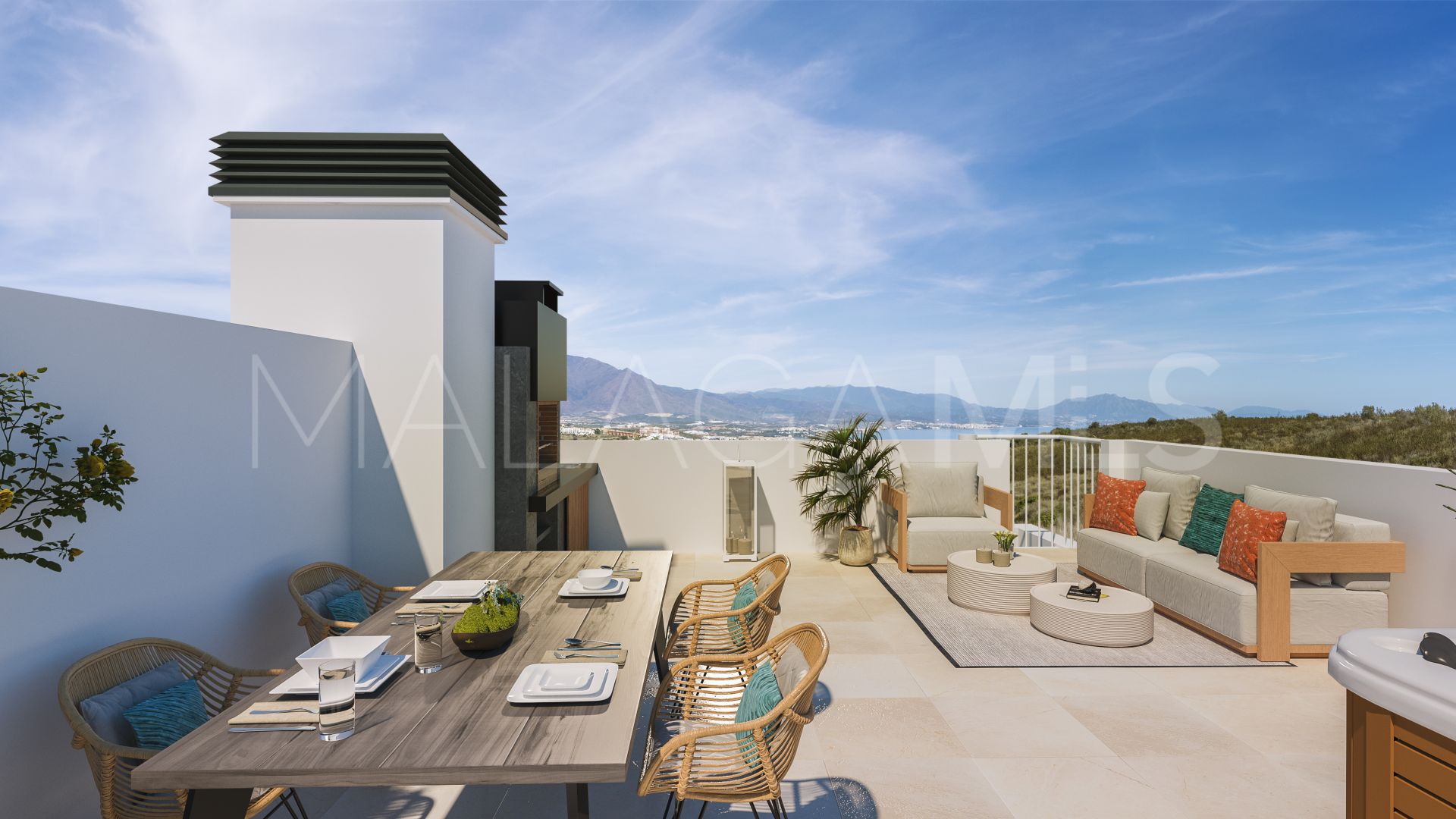 Buy town house in Estepona West with 3 bedrooms