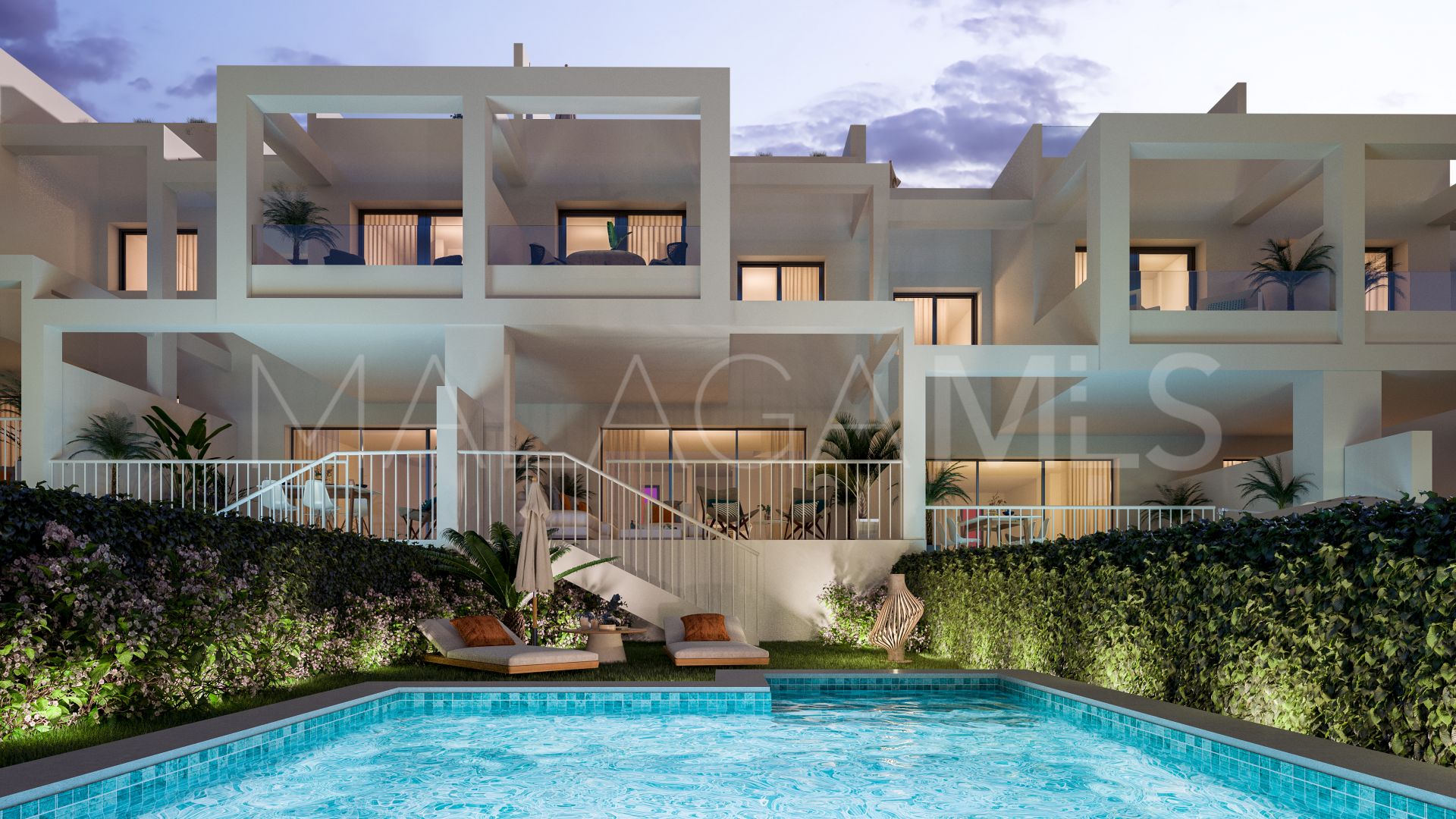 Buy town house in Estepona West with 3 bedrooms