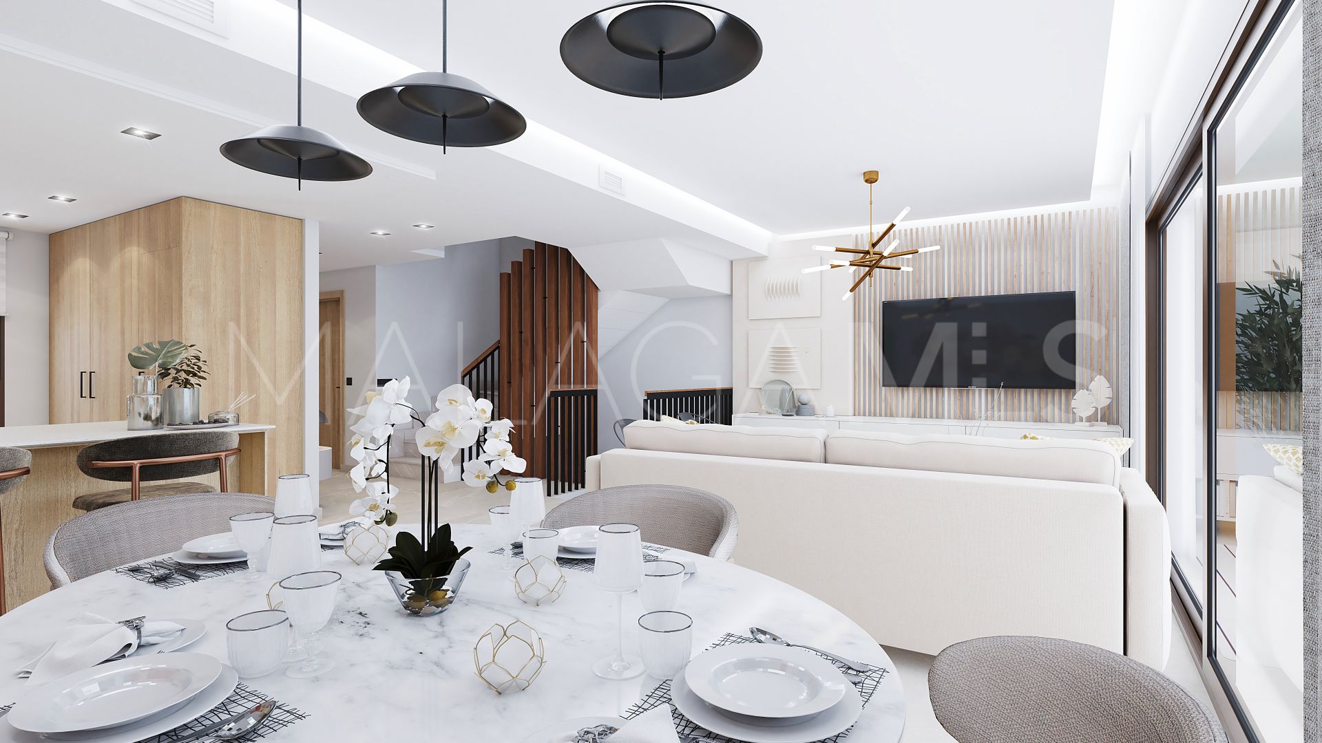 Maison de ville for sale in Cala de Mijas