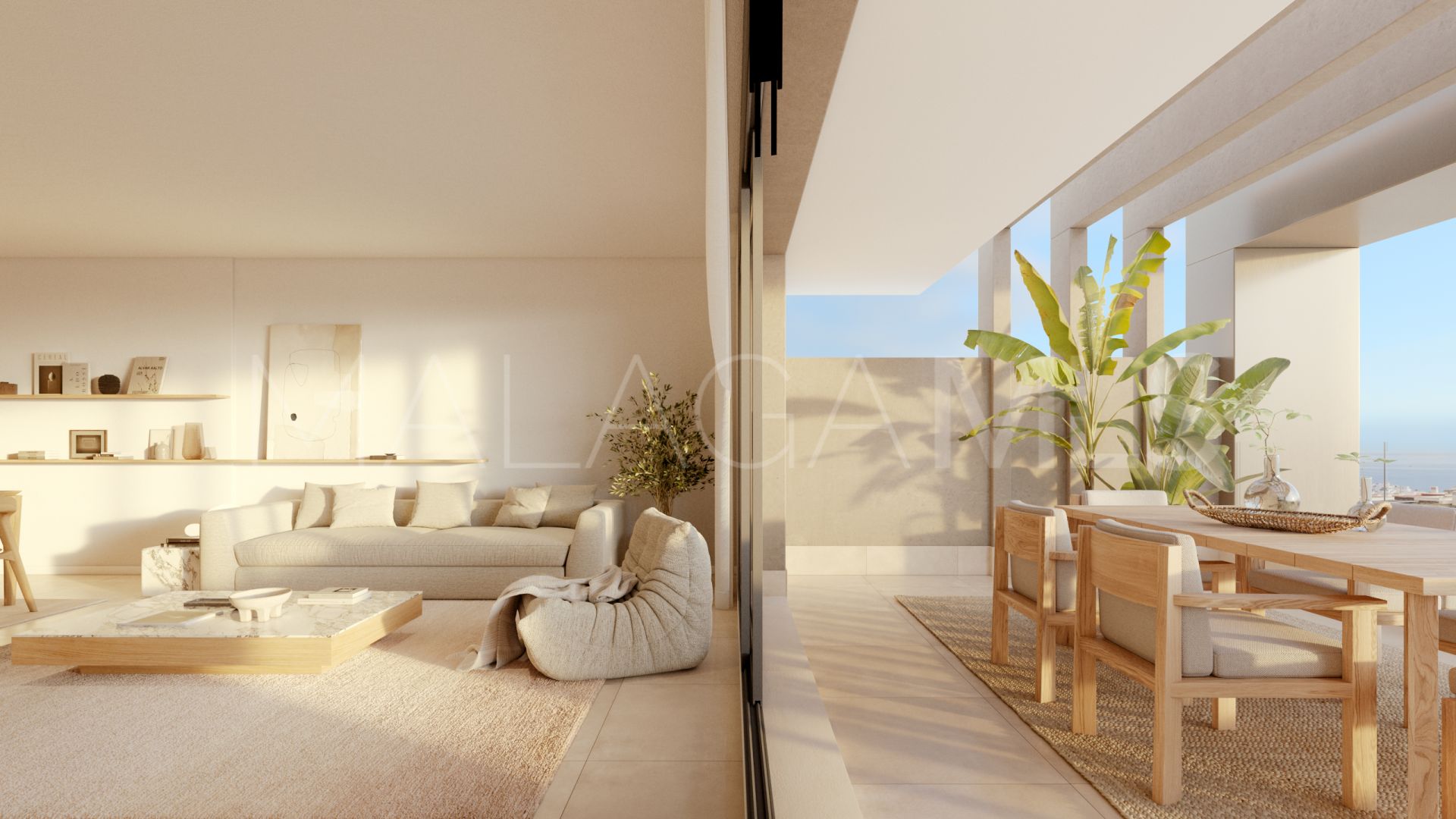 Buy Estepona penthouse with 3 bedrooms