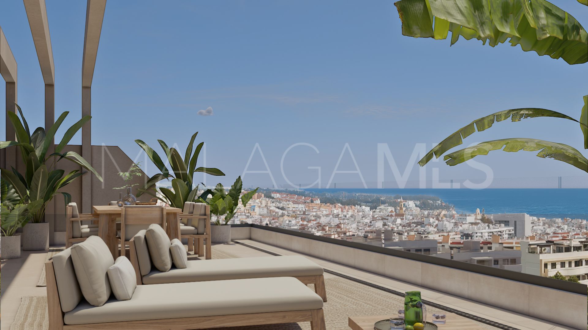 Buy Estepona penthouse with 3 bedrooms
