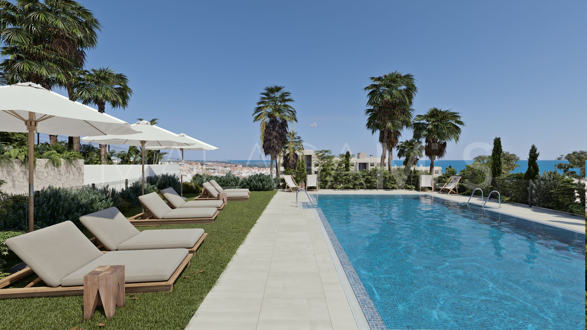 Buy Estepona penthouse with 3 bedrooms