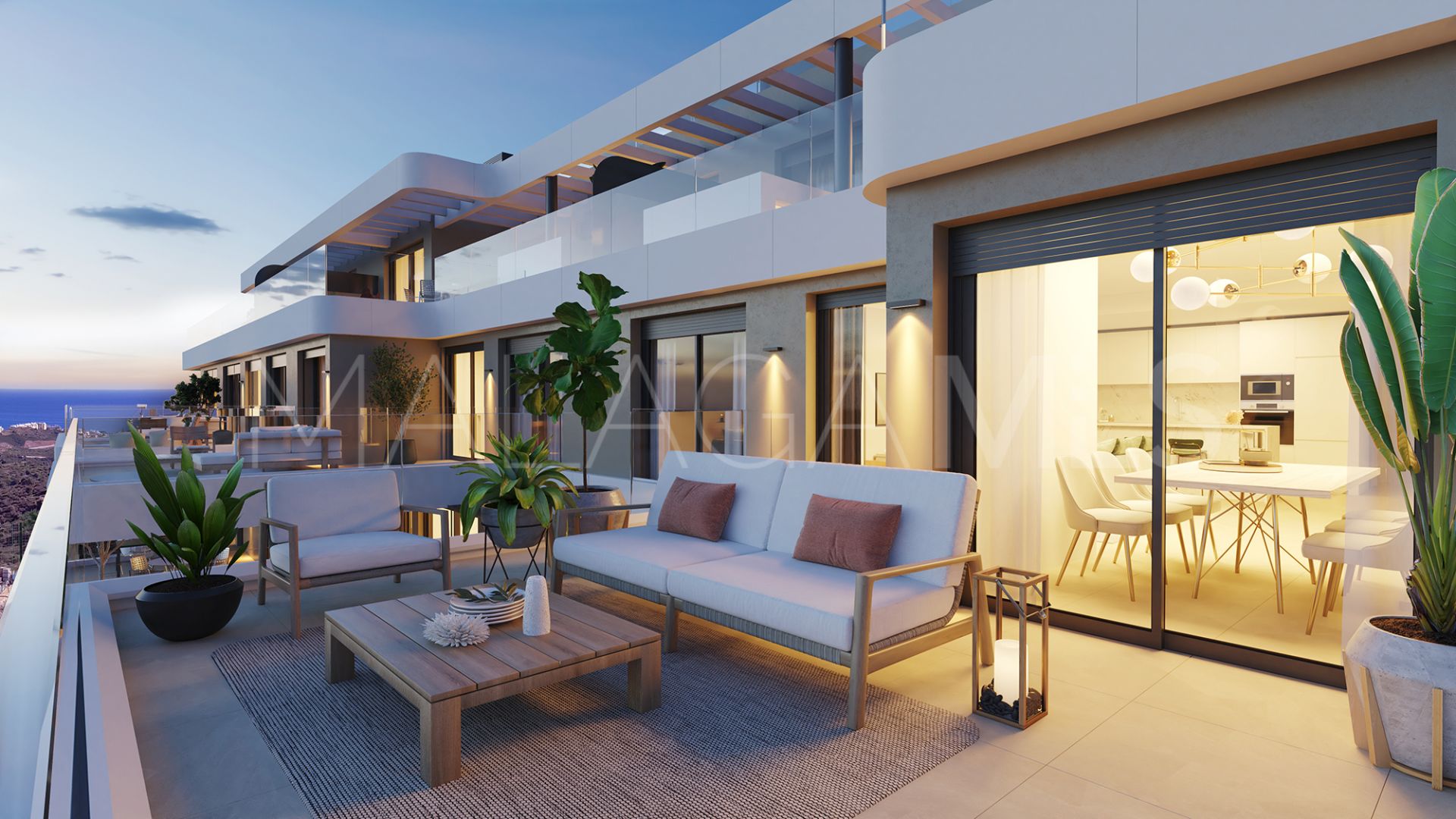 Buy Mijas Costa apartment with 3 bedrooms