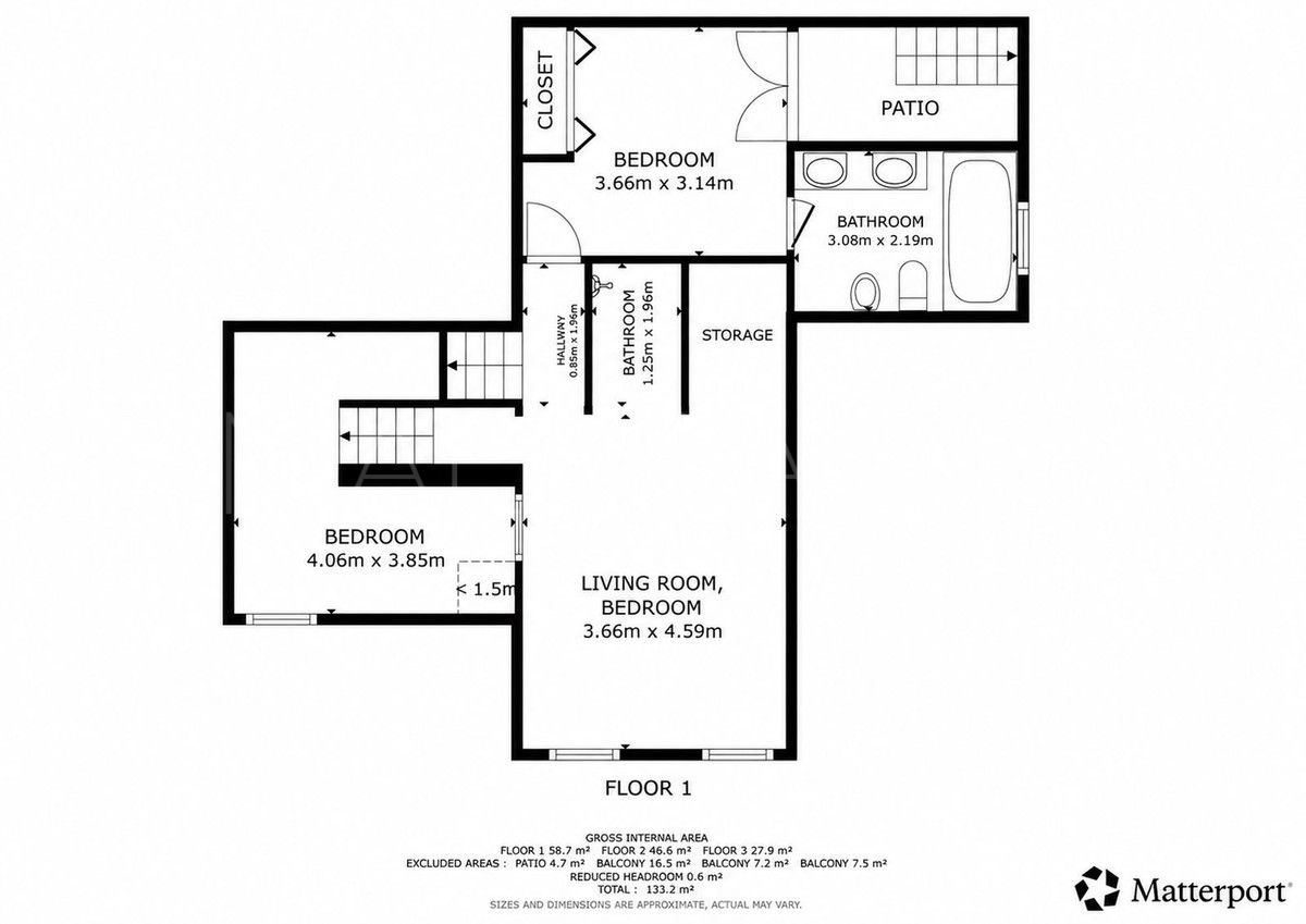 Buy adosado in Beach Side New Golden Mile with 3 bedrooms