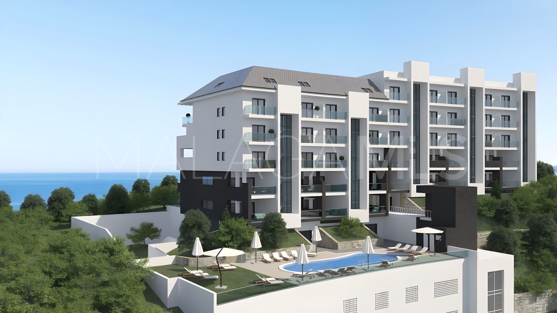 For sale penthouse with 2 bedrooms in La Duquesa