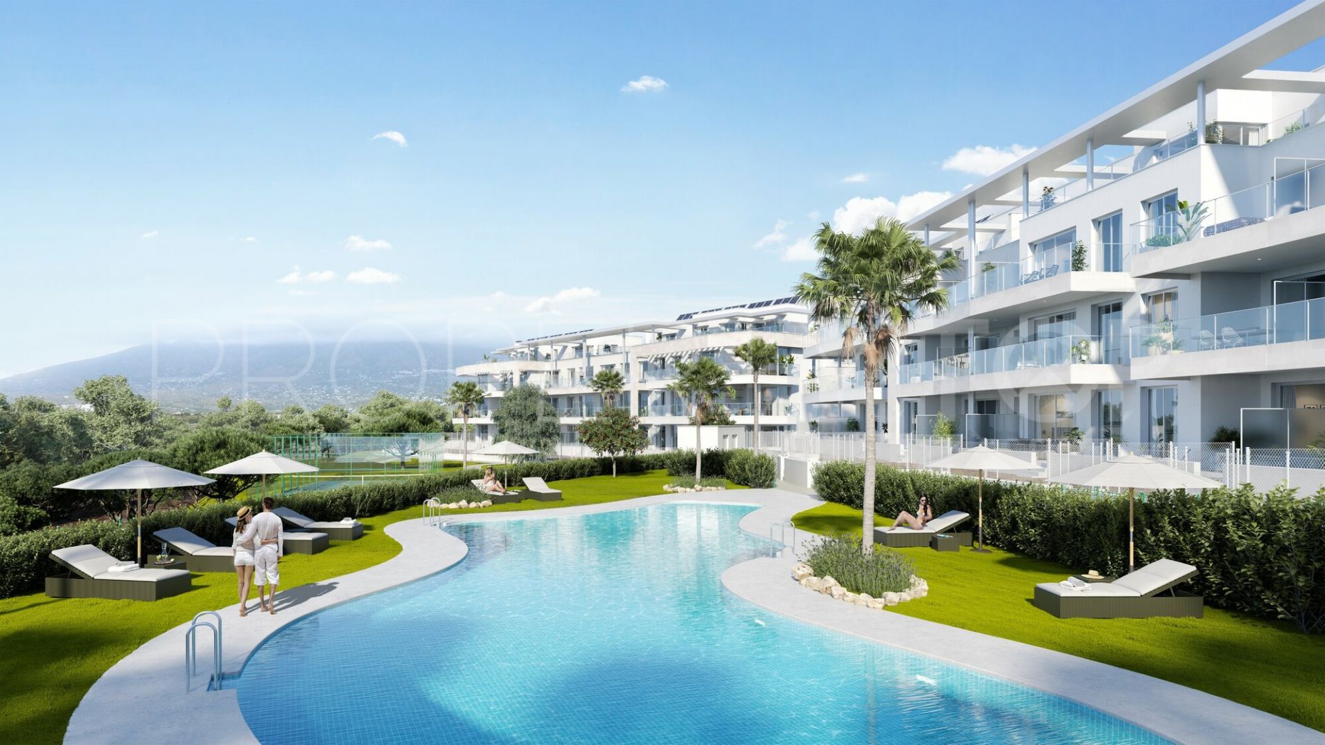 For sale penthouse with 3 bedrooms in Cala de Mijas