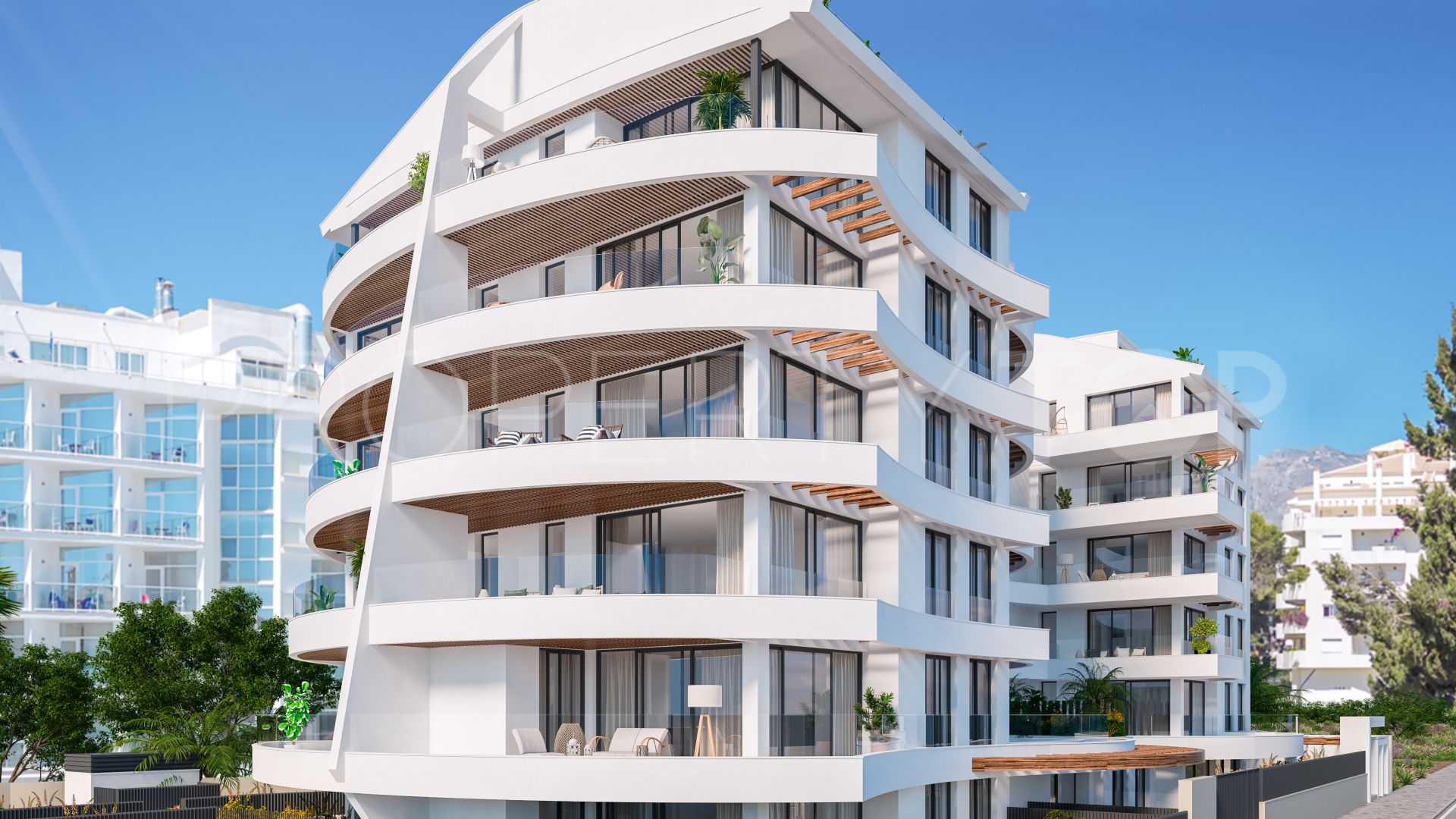 Apartamento planta baja con 2 dormitorios en venta en Benalmadena Costa