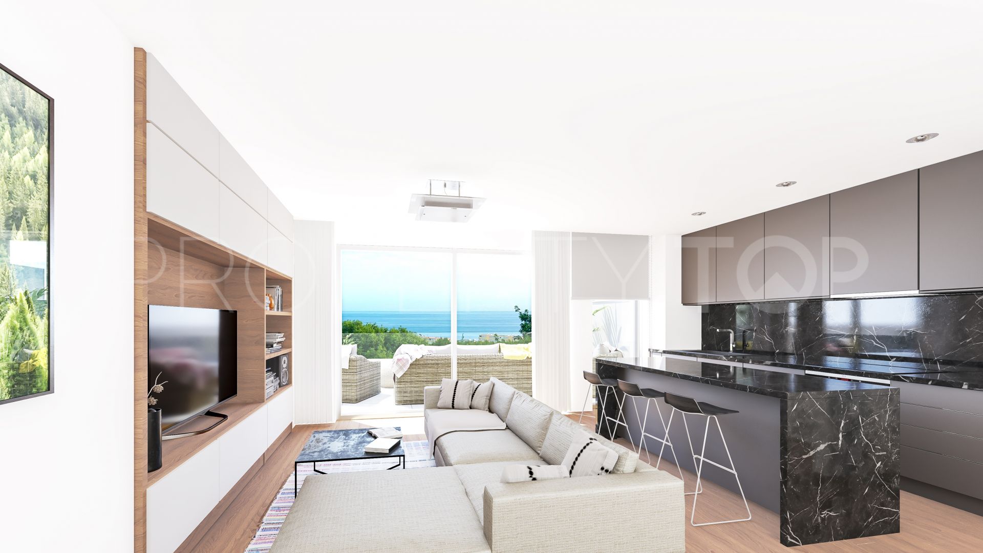 For sale Torremolinos penthouse with 3 bedrooms