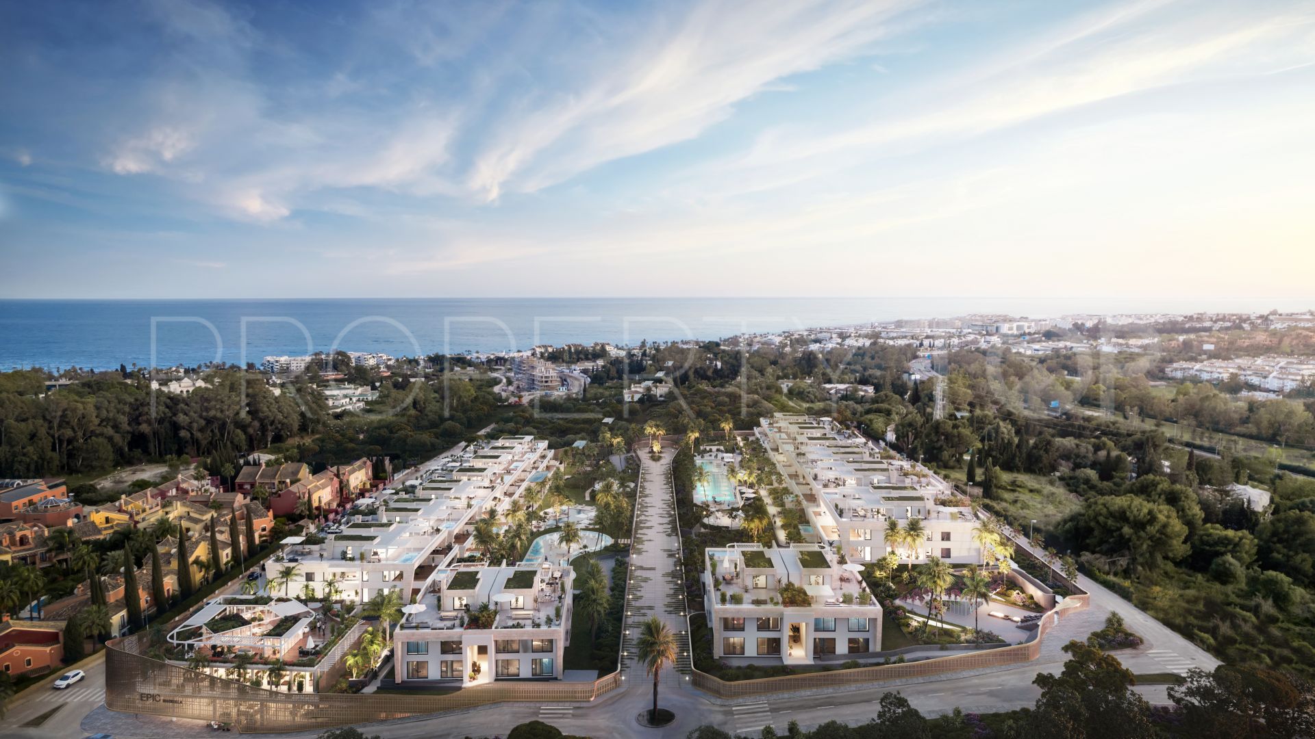 Apartamento a la venta con 4 dormitorios en Marbella Golden Mile