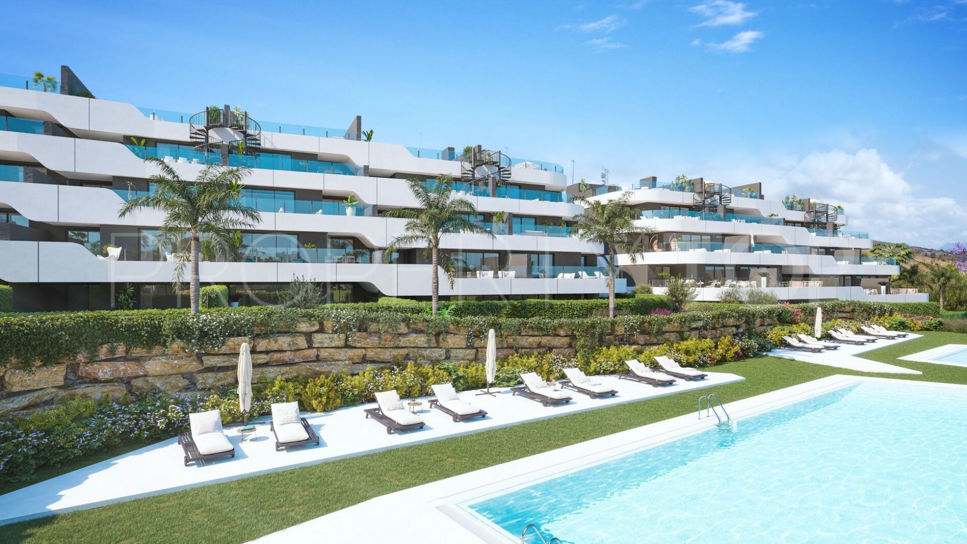 For sale penthouse in Estepona with 3 bedrooms
