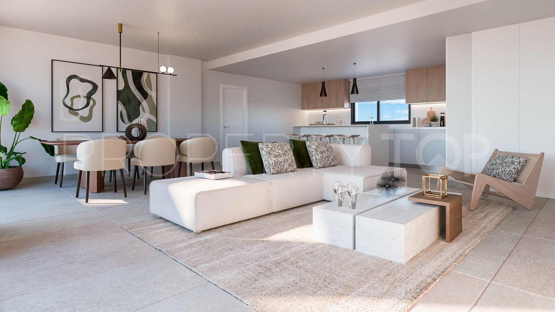 Apartamento planta baja a la venta en Los Altos de los Monteros de 2 dormitorios