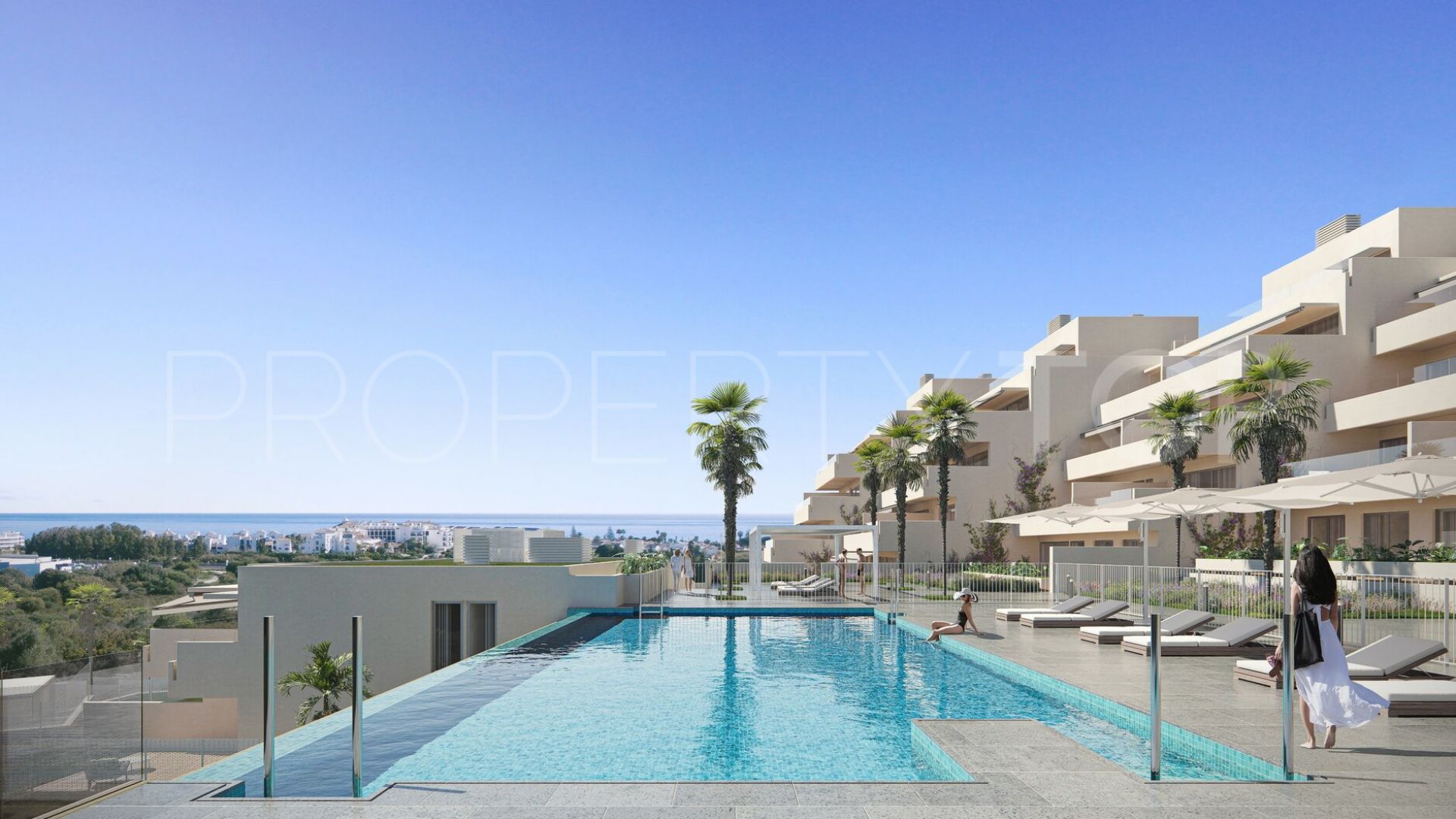 Duplex penthouse with 3 bedrooms for sale in Estepona