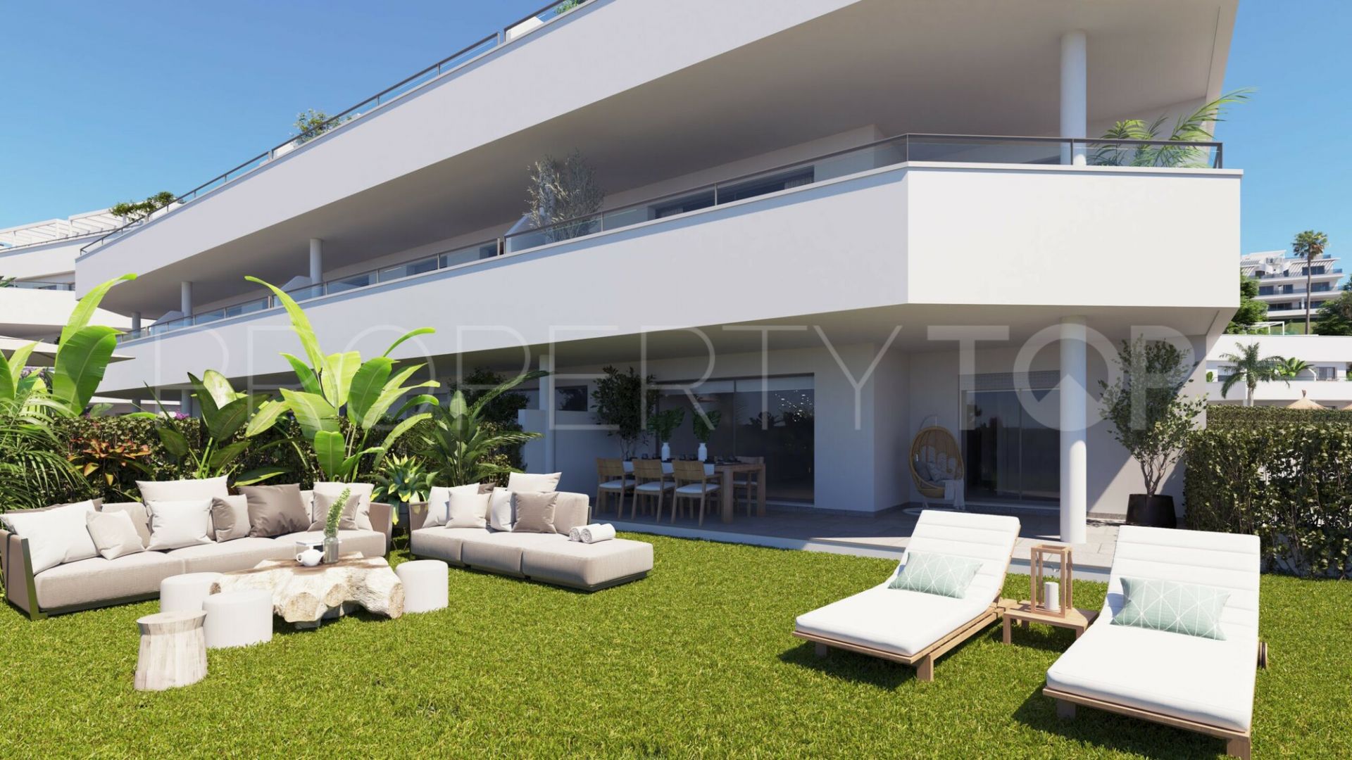 Buy duplex penthouse with 3 bedrooms in Cancelada