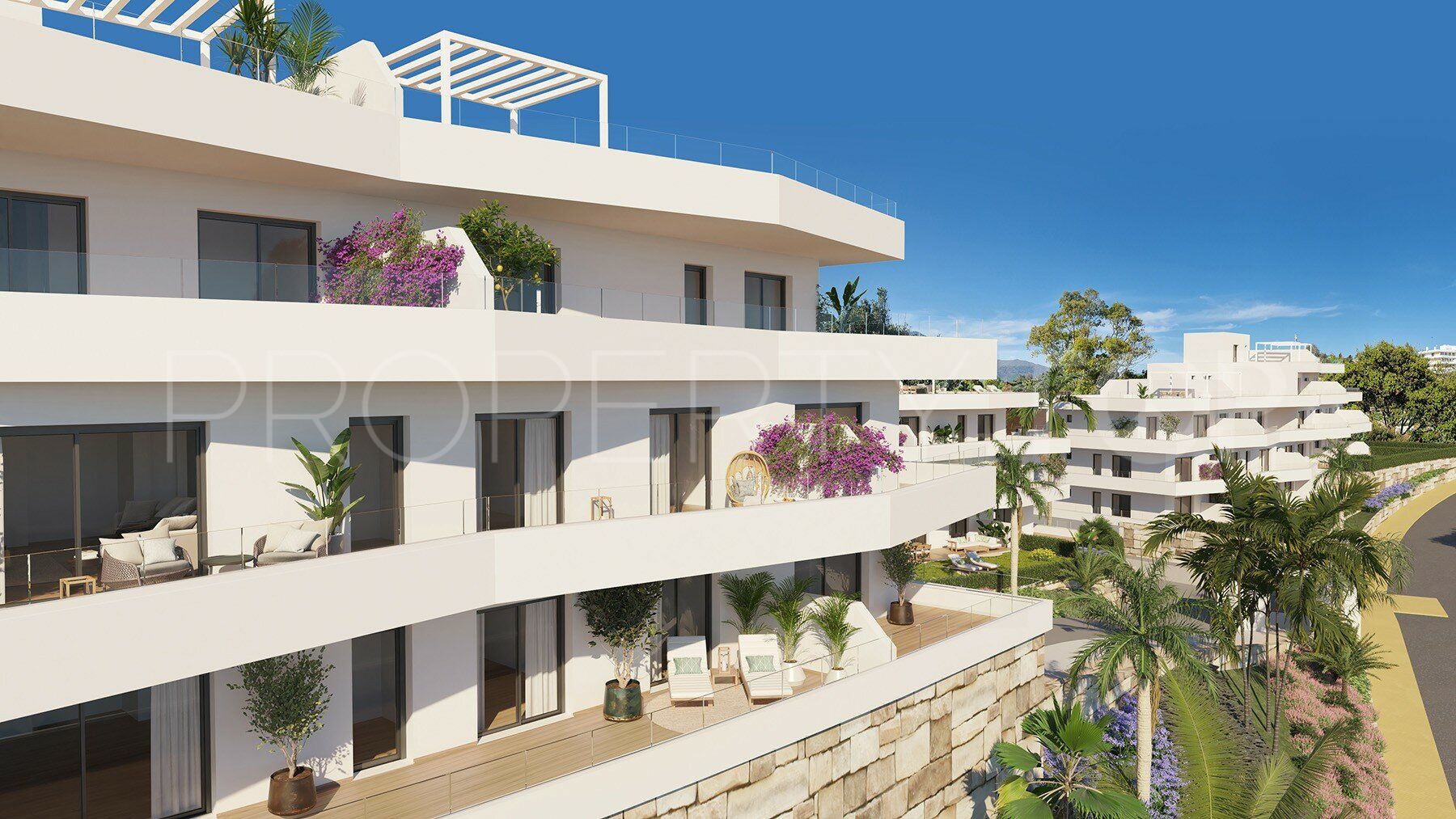 Estepona West 4 bedrooms penthouse for sale