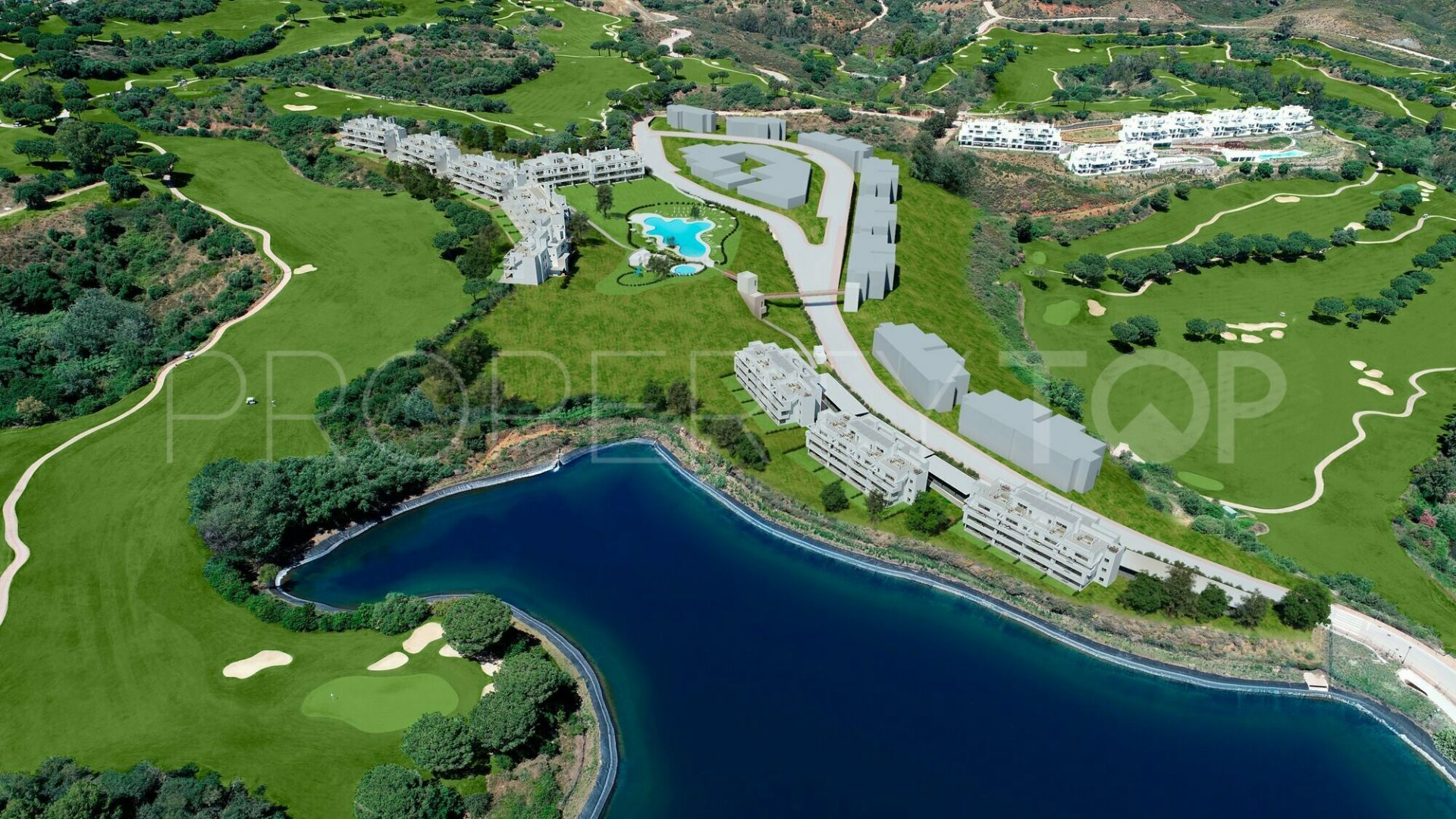 Atico a la venta en La Cala Golf Resort de 3 dormitorios