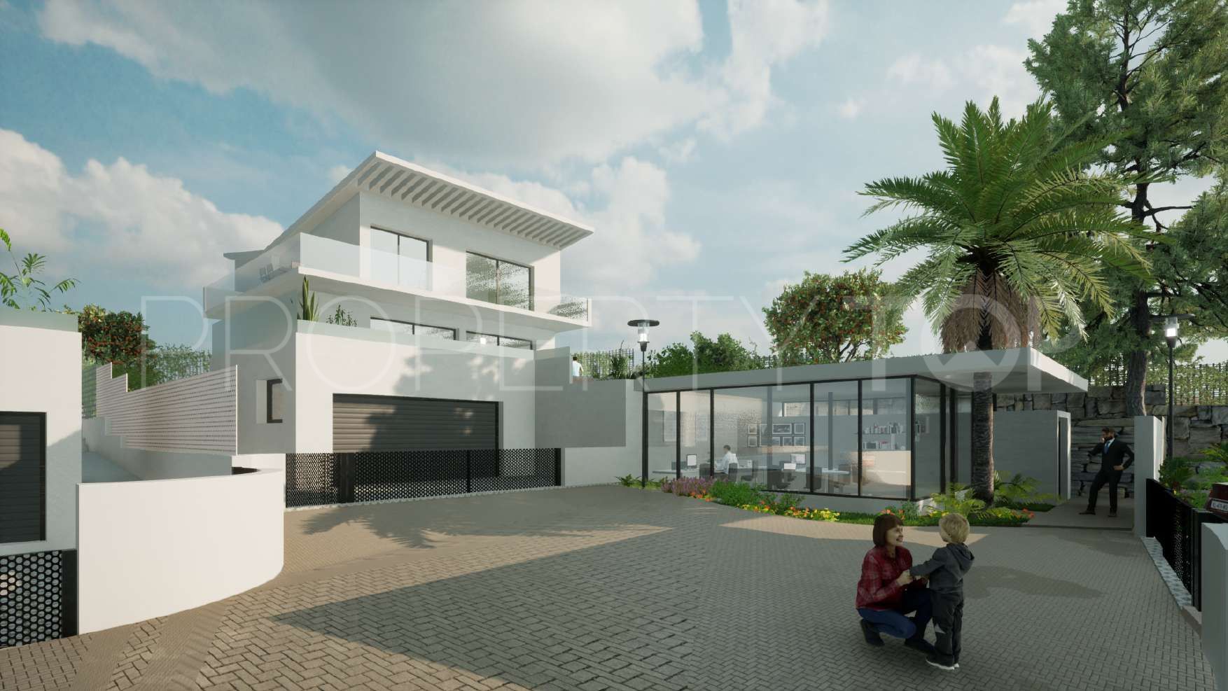 Villa pareada en venta en Cala de Mijas con 4 dormitorios