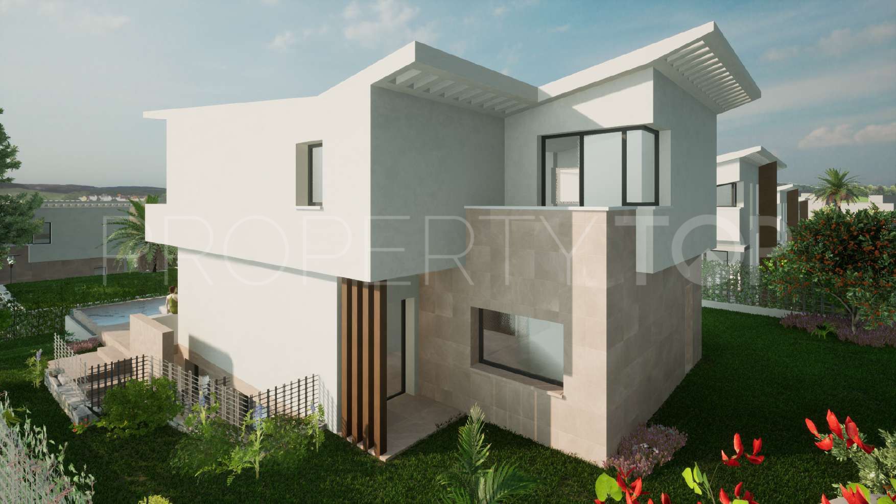 Villa pareada en venta en Cala de Mijas con 4 dormitorios