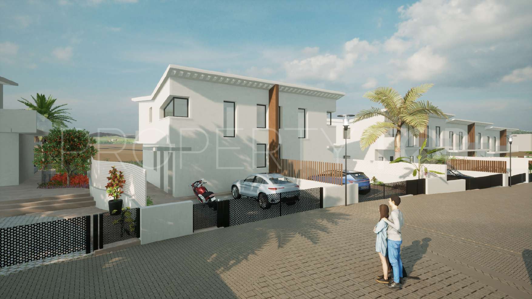 Villa pareada en venta en Cala de Mijas con 4 dormitorios