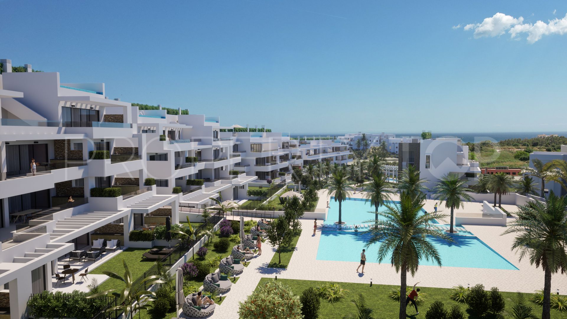 Ground floor apartment for sale in Estepona Town