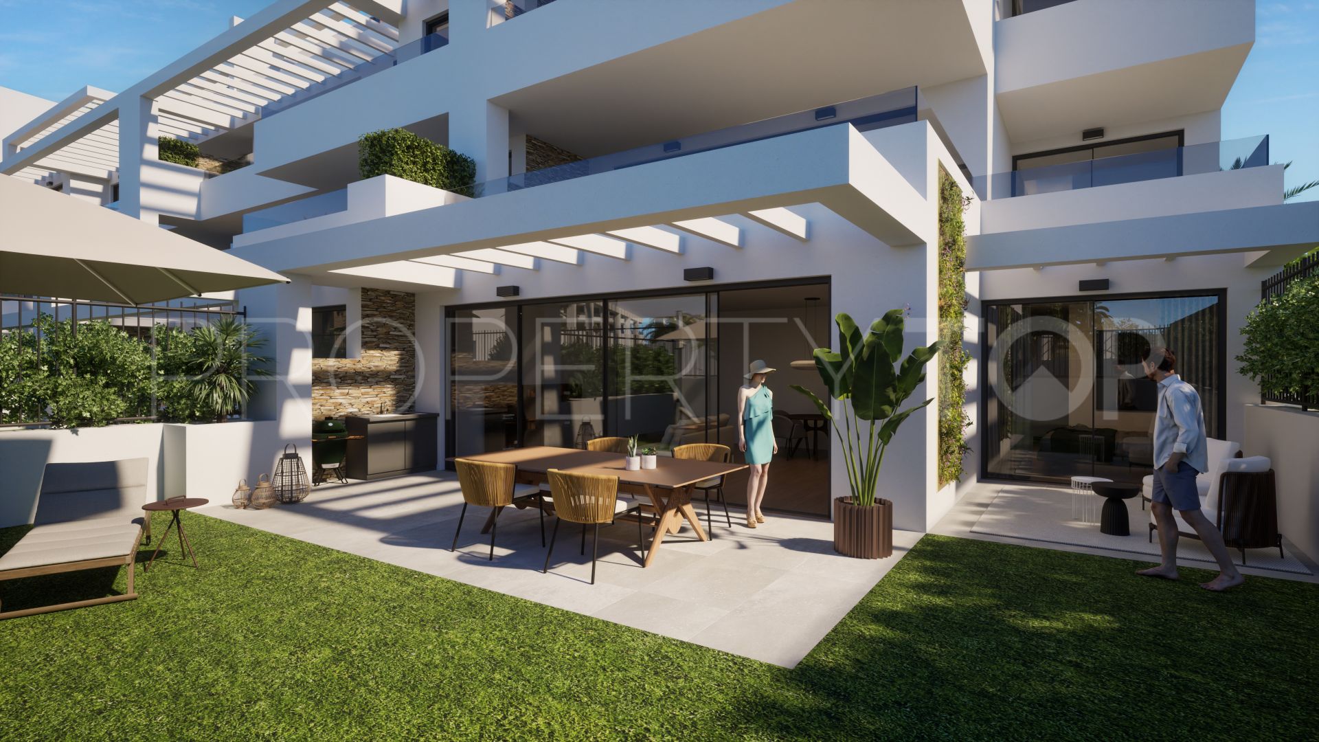 Ground floor apartment for sale in Estepona Town