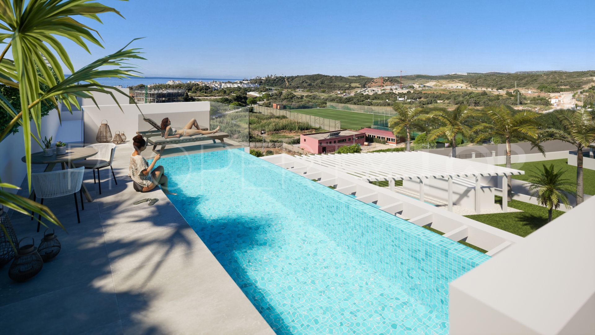 For sale penthouse in Estepona Town