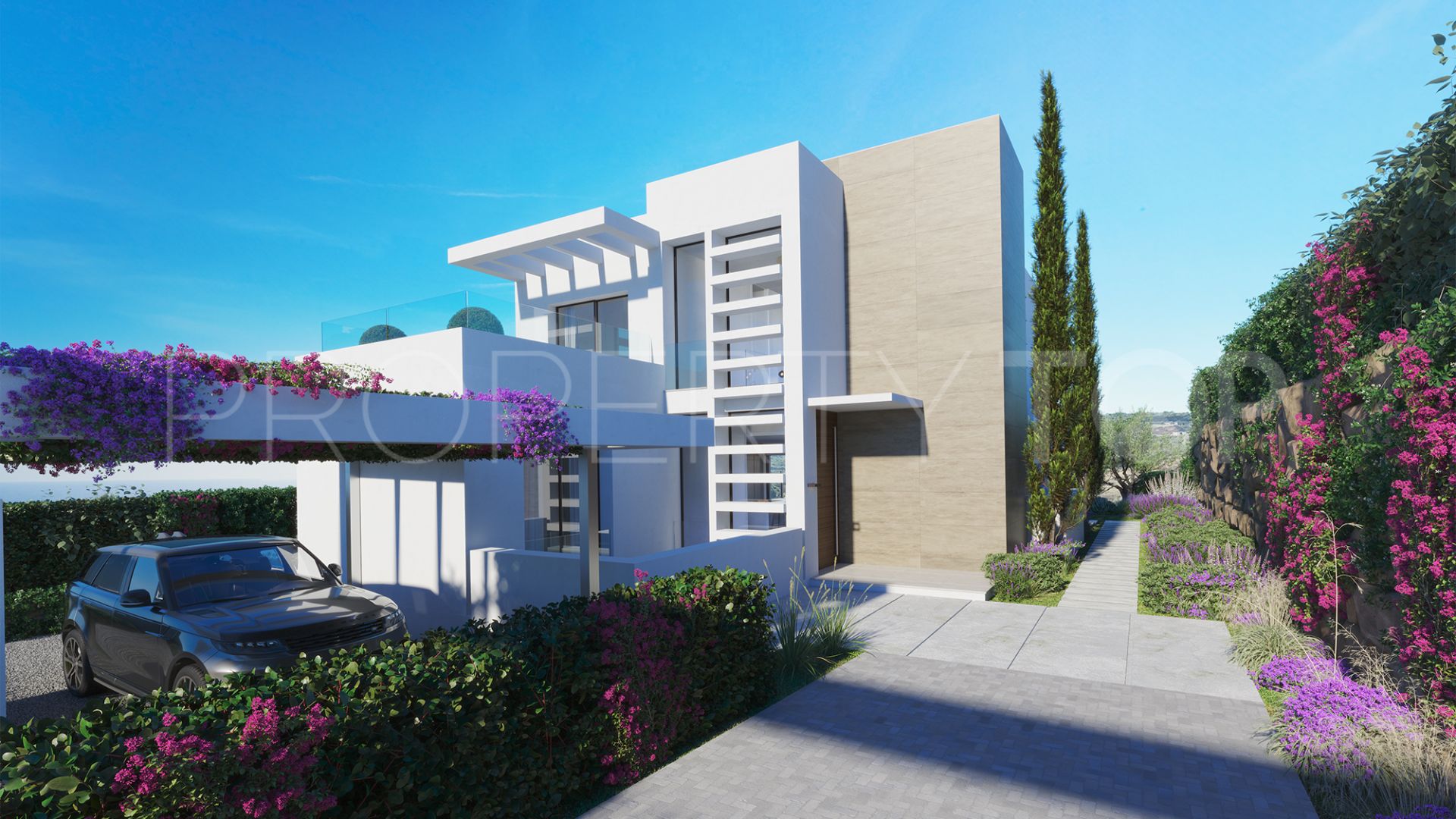 Villa con 4 dormitorios en venta en Estepona Golf