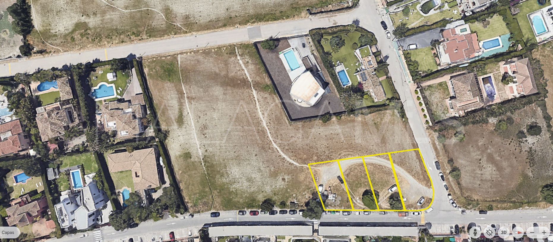 Tomt for sale in Bel Air