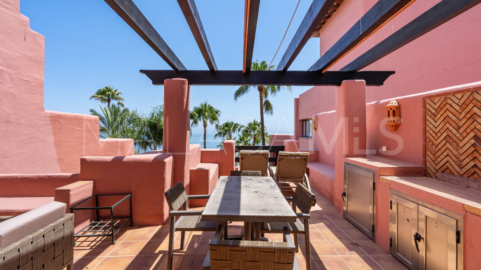 Duplex penthouse for sale in Menara Beach